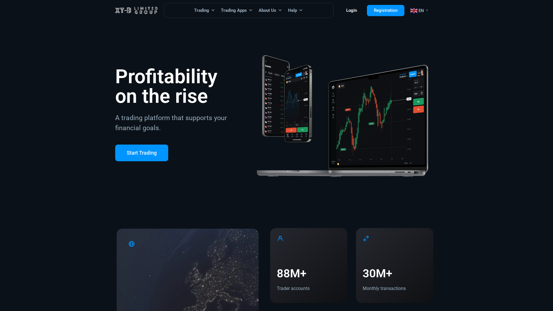 Screenshot of xt-blimitedgroup.com