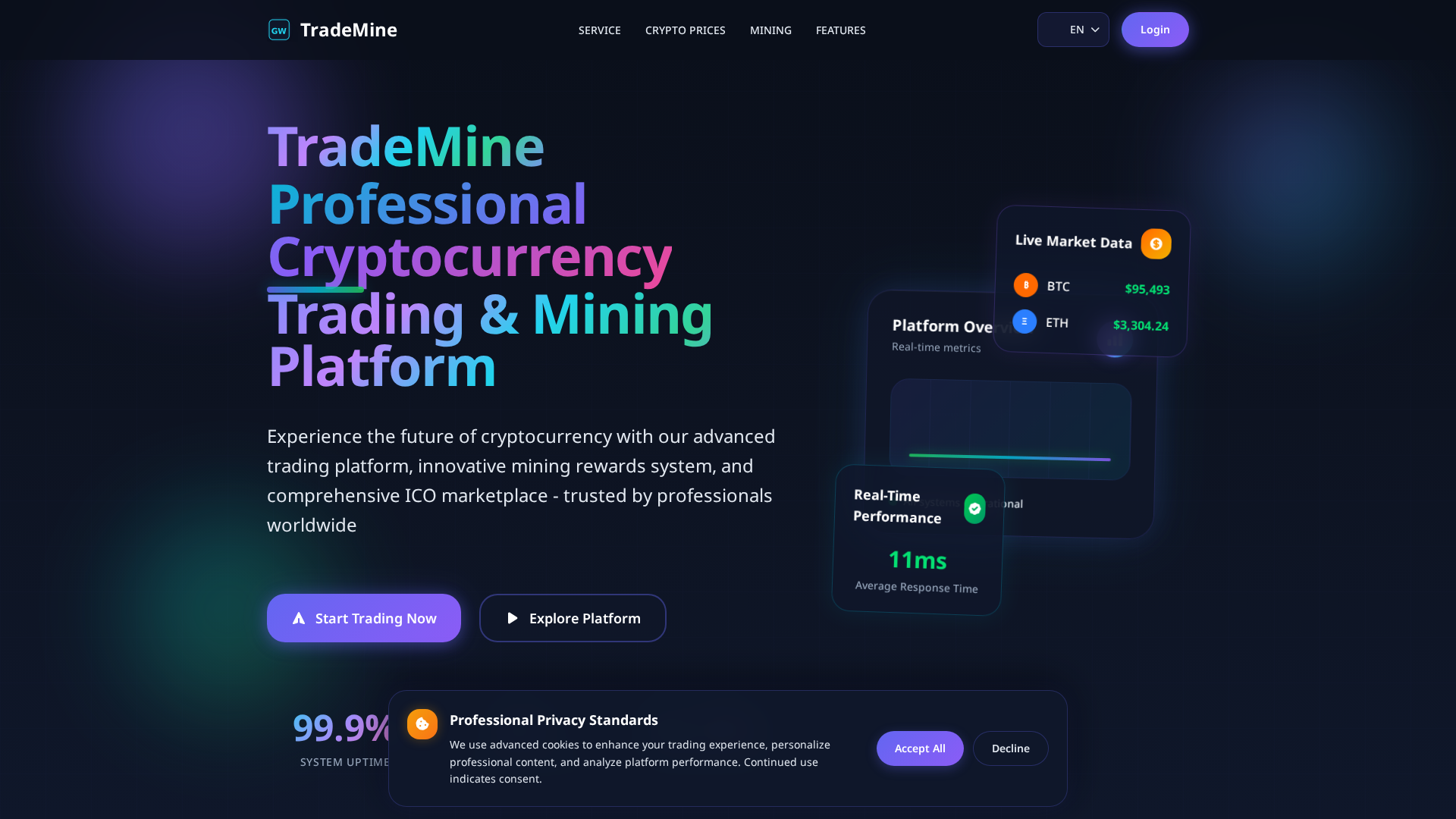 Screenshot of mastercryptobank.com
