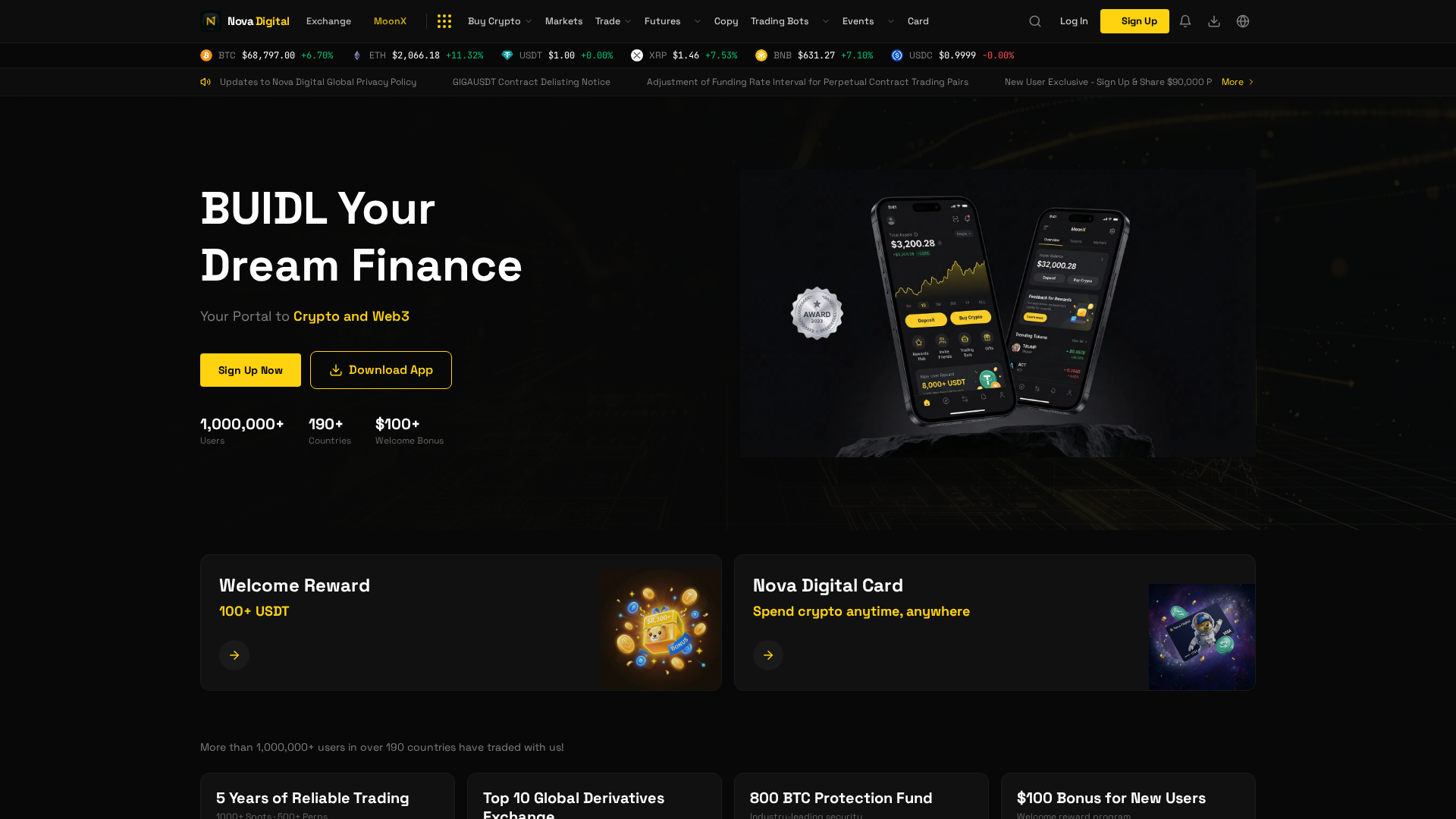 Screenshot of nova-digital.org