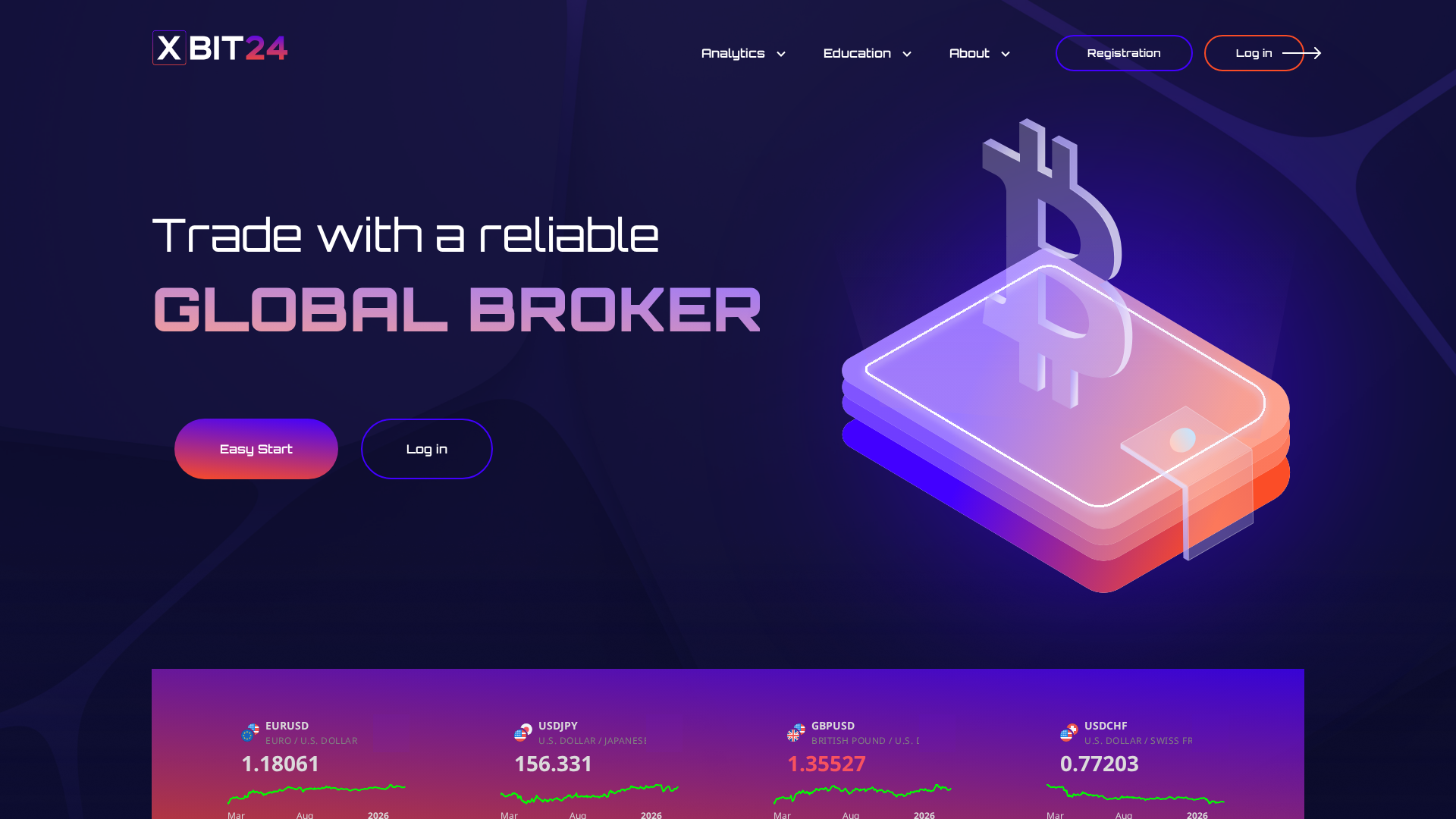 Screenshot of xbit24.com