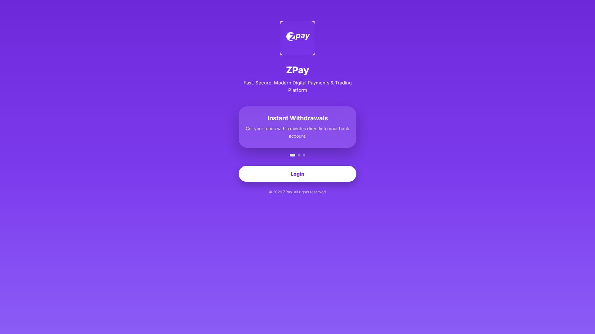 Screenshot of web-zpay.in