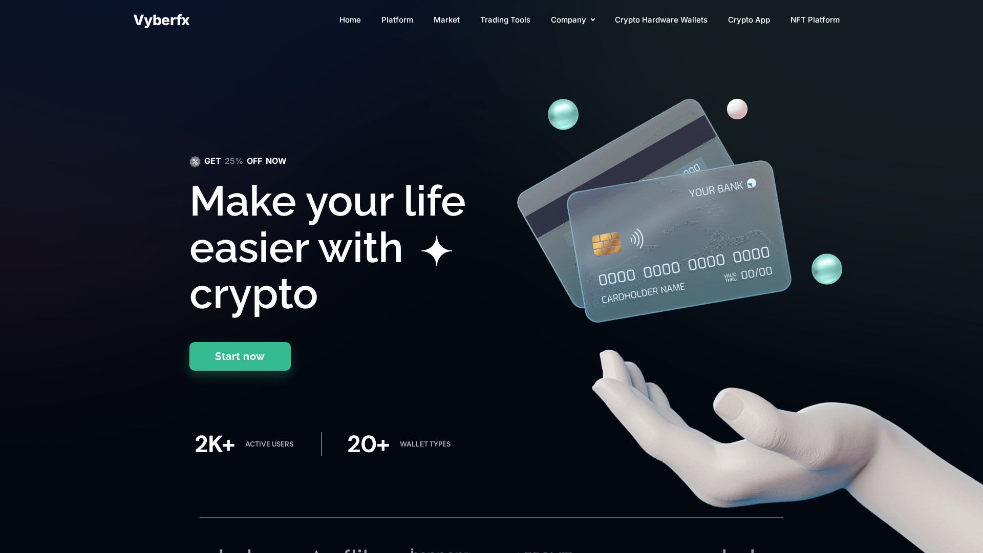 Screenshot of vyberfx.co