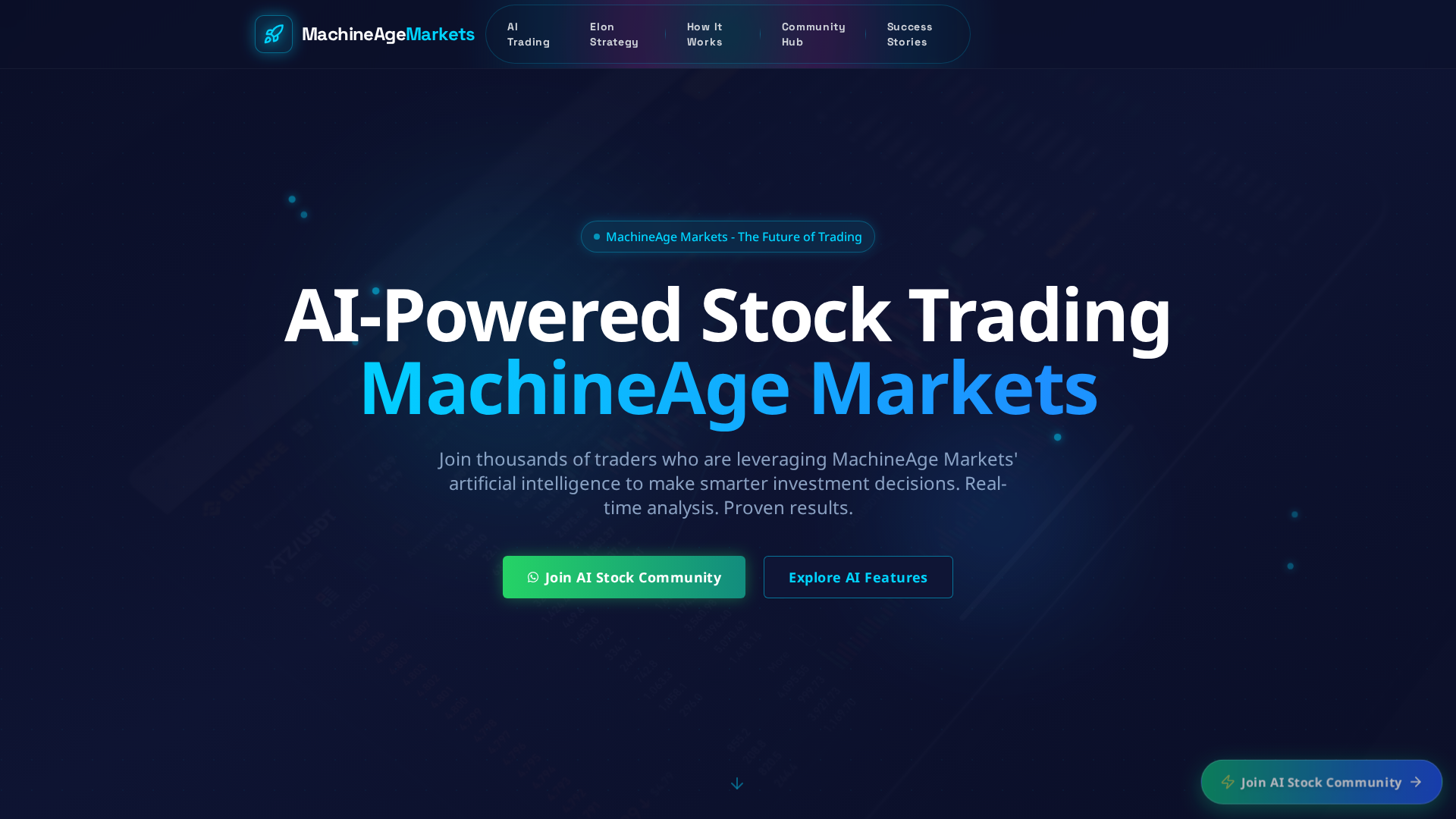 Screenshot of aistockforuma.online