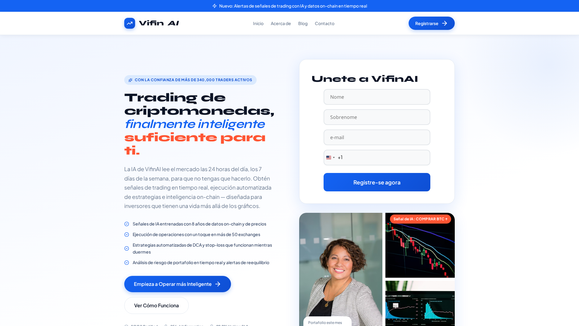 Screenshot of vifinai.com