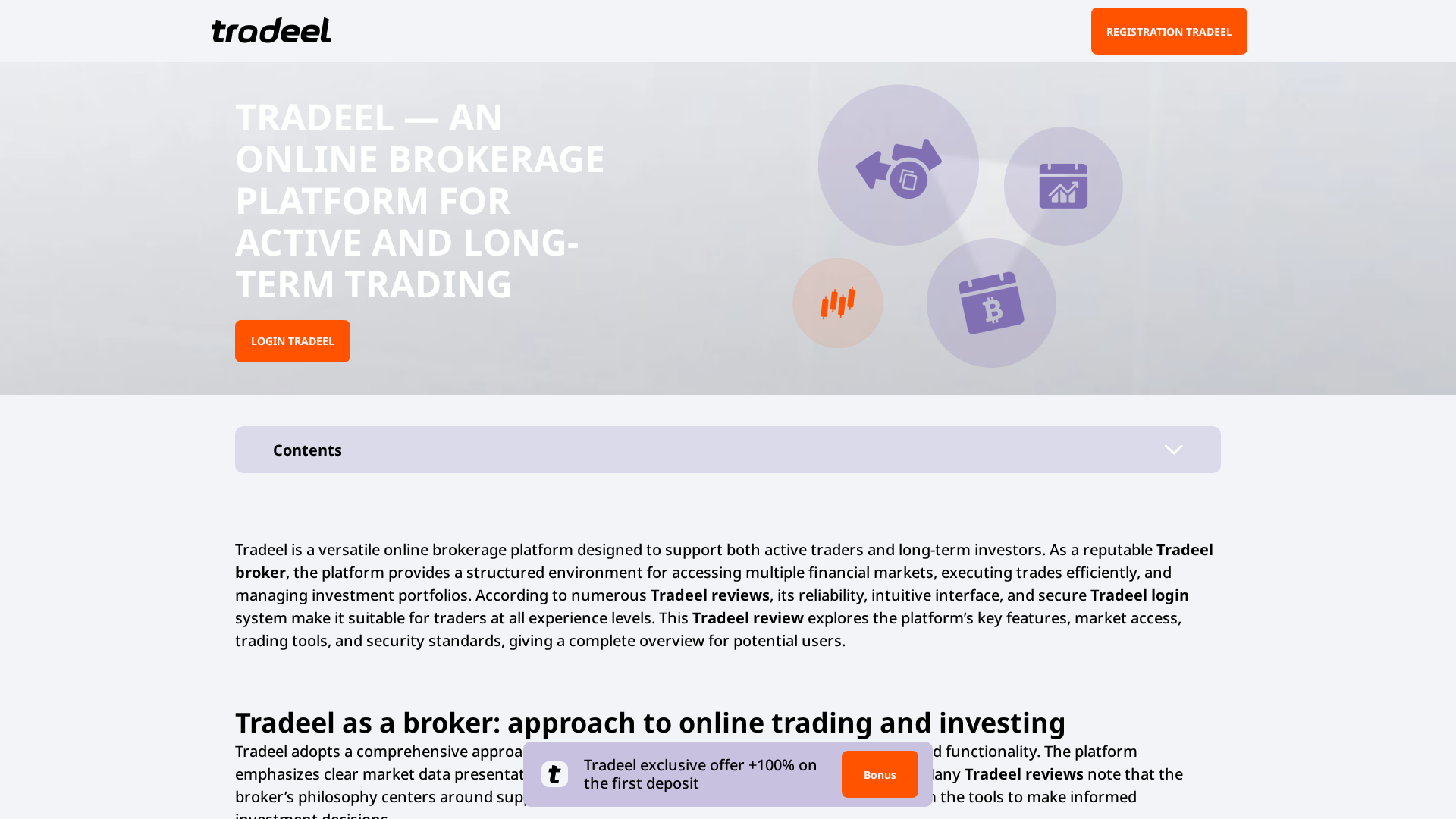 Screenshot of tradeel-forex-broker.net