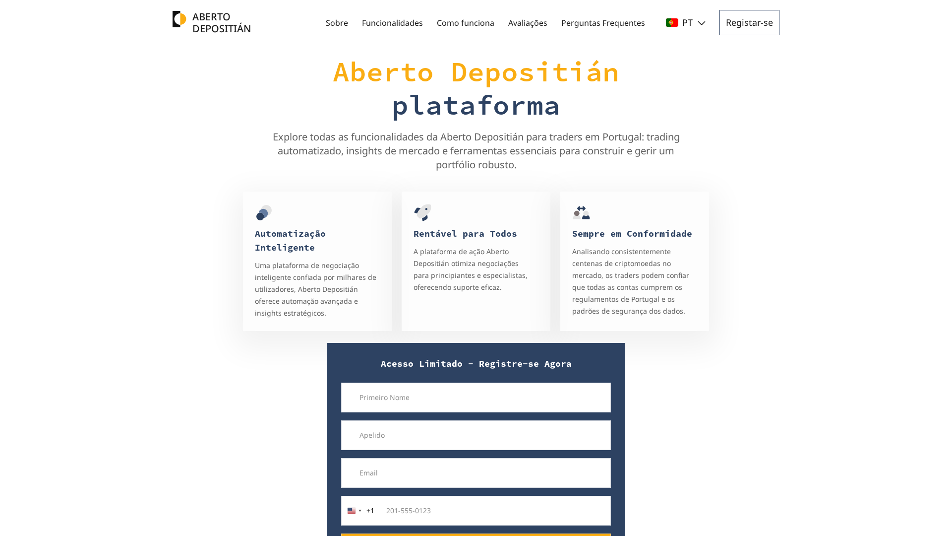 Screenshot of aberto-depositian.com