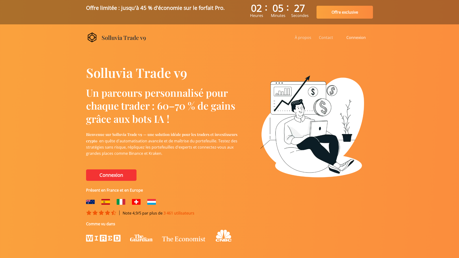 Screenshot of solluviatradev9-ai.com