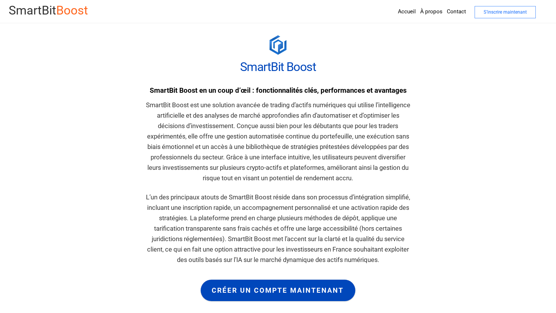 Screenshot of smartbitboostfr.com