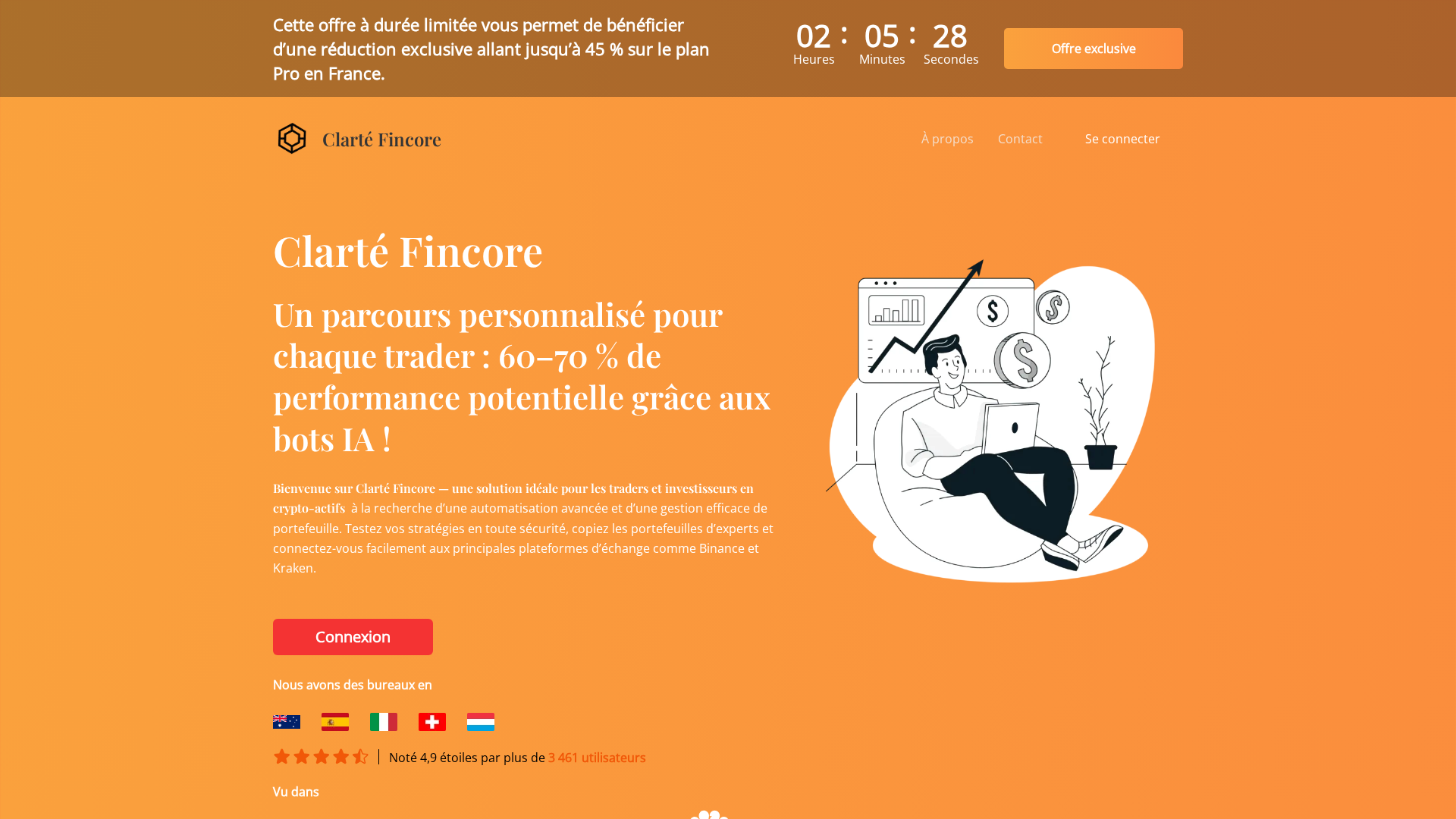 Screenshot of clartefincore-ai.com