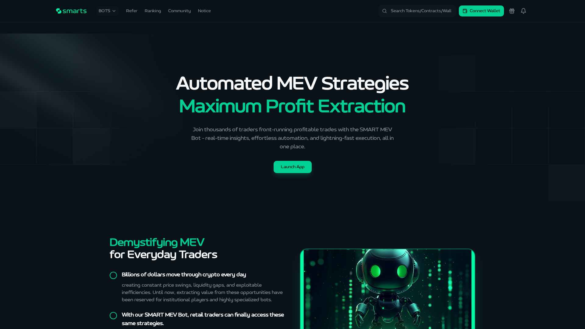 Screenshot of arbiontrading.com