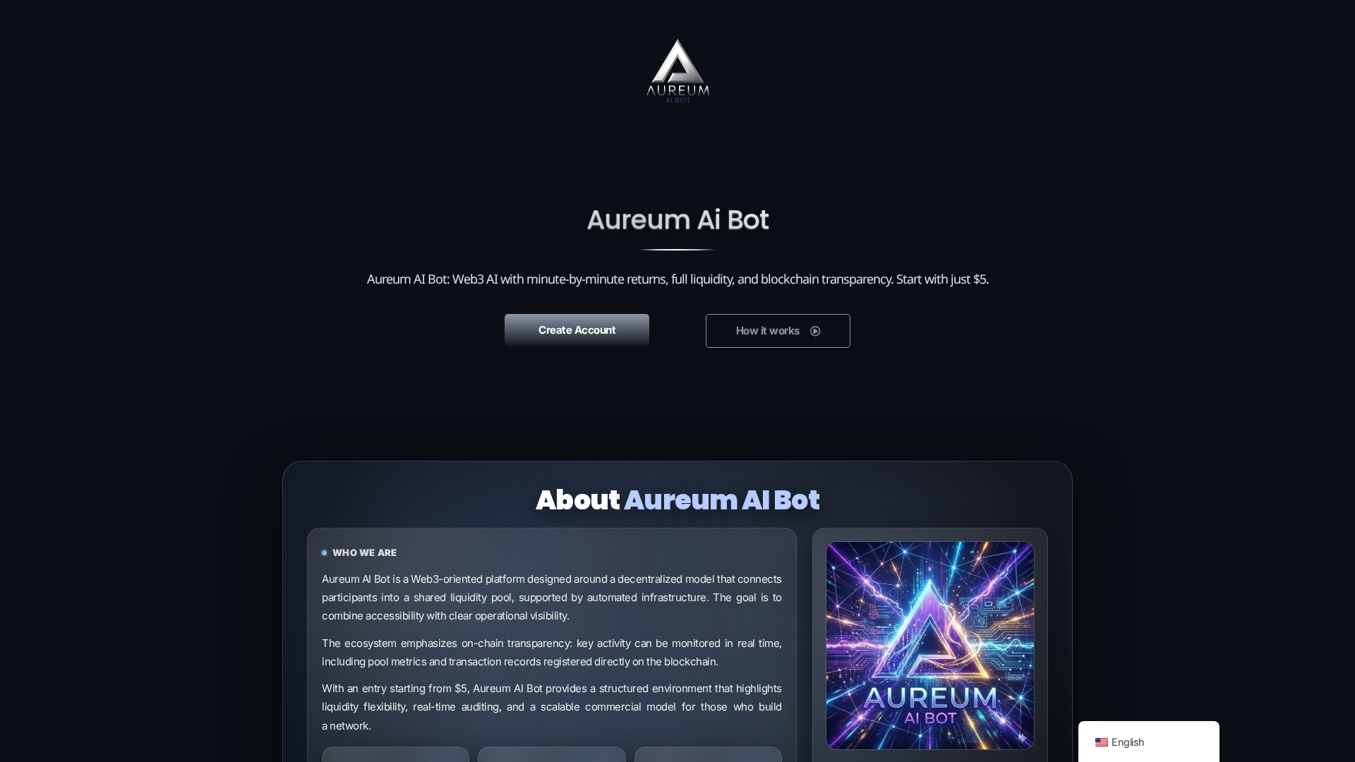 Screenshot of aureum-ai.pro