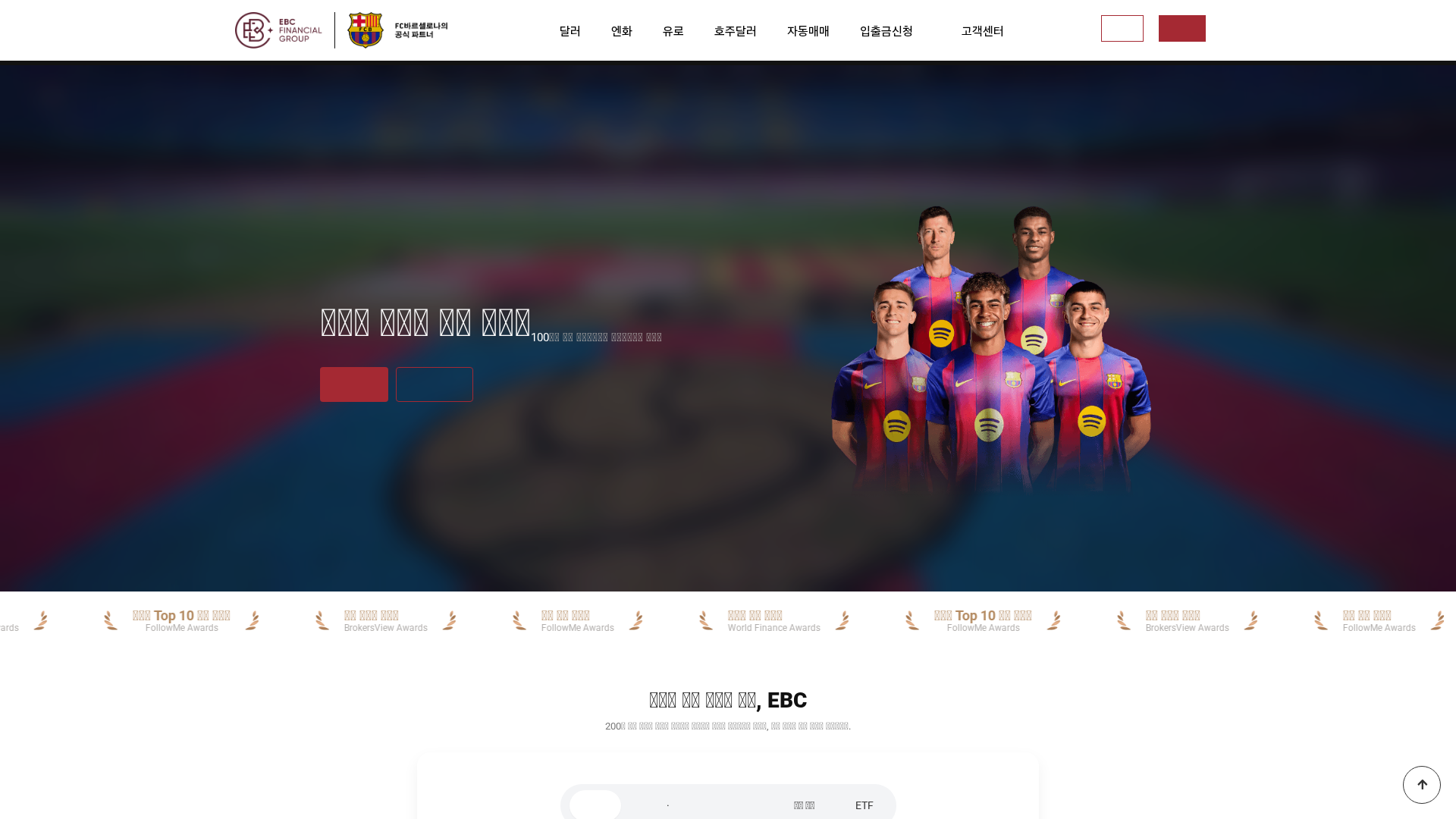 Screenshot of alphatrading-ebc.com