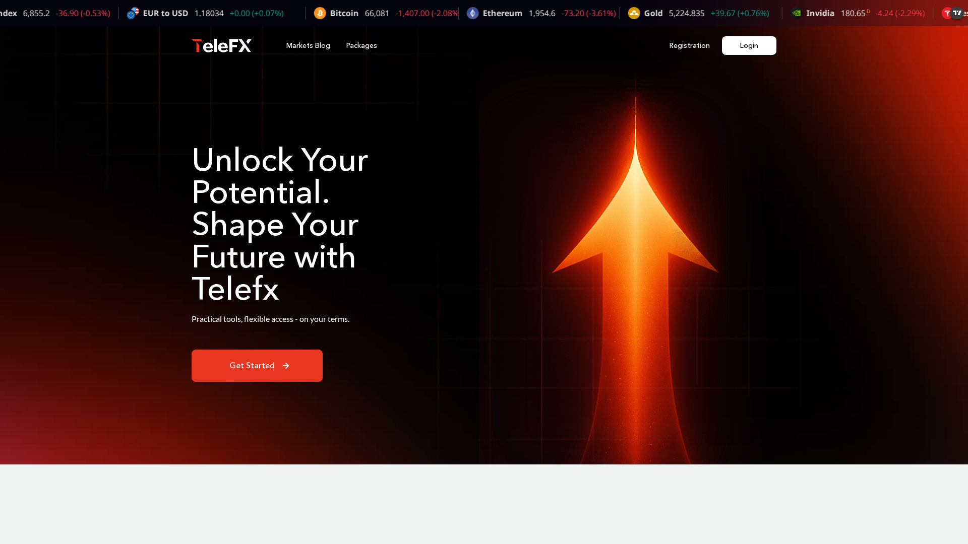 Screenshot of telefx.io