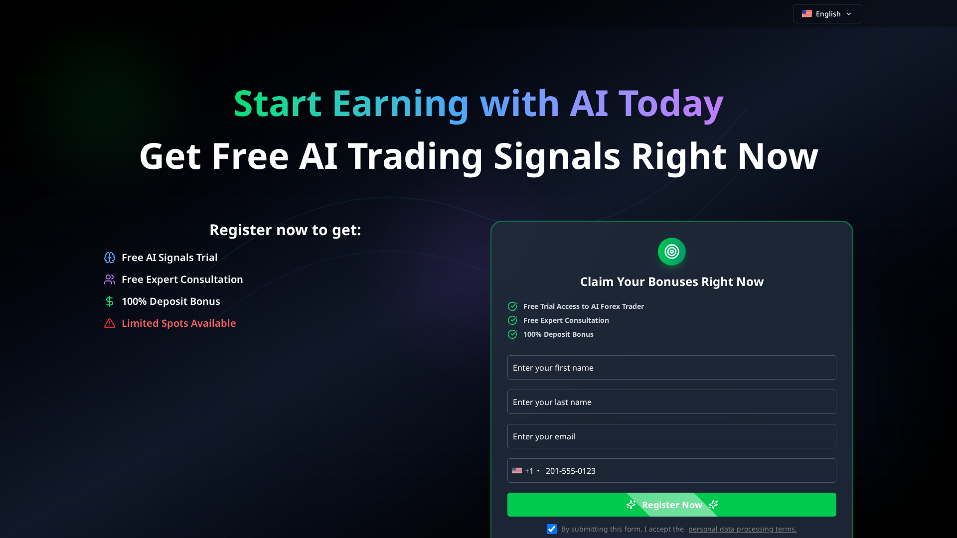 Screenshot of ai-forex-trader.net