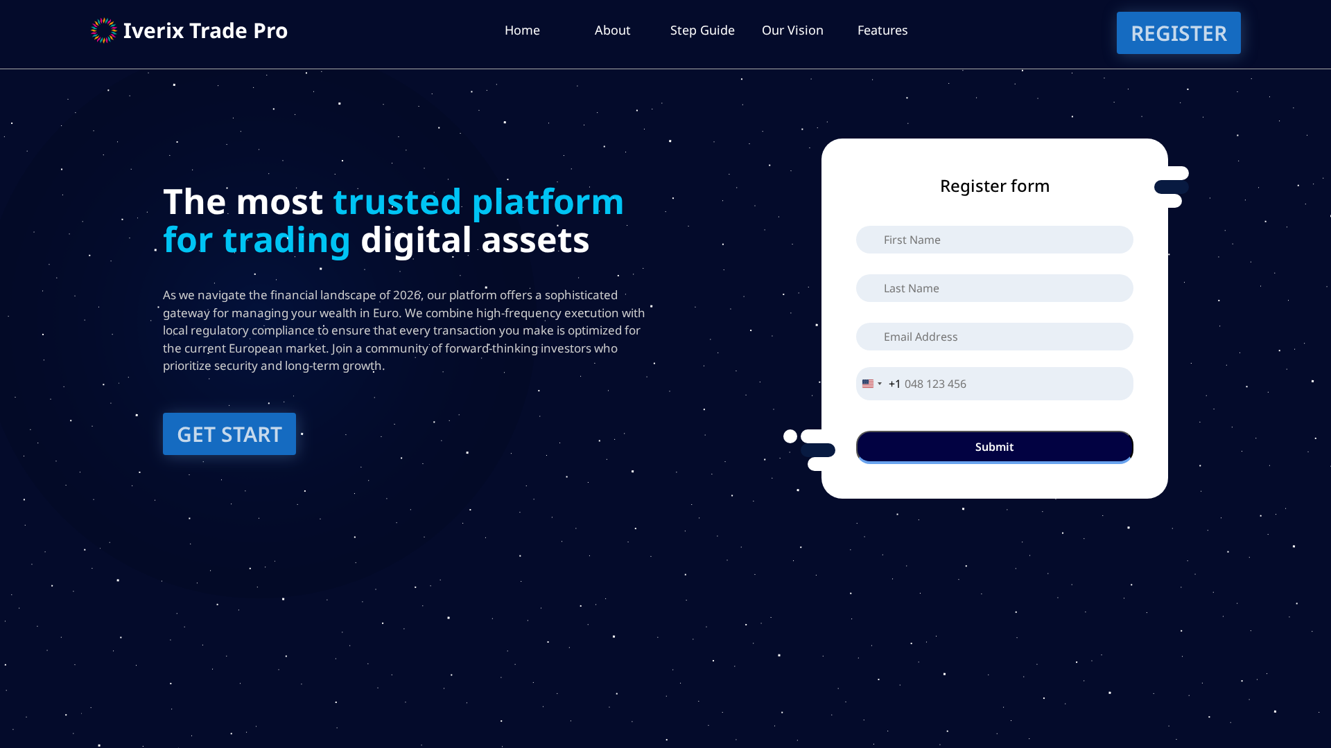 Screenshot of iverixtrade-pro.com