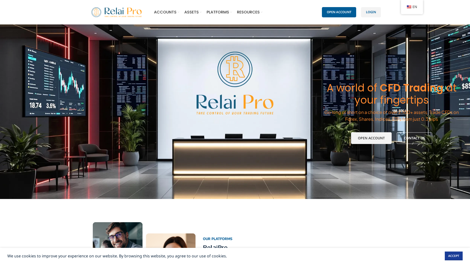 Screenshot of relaipro.vip