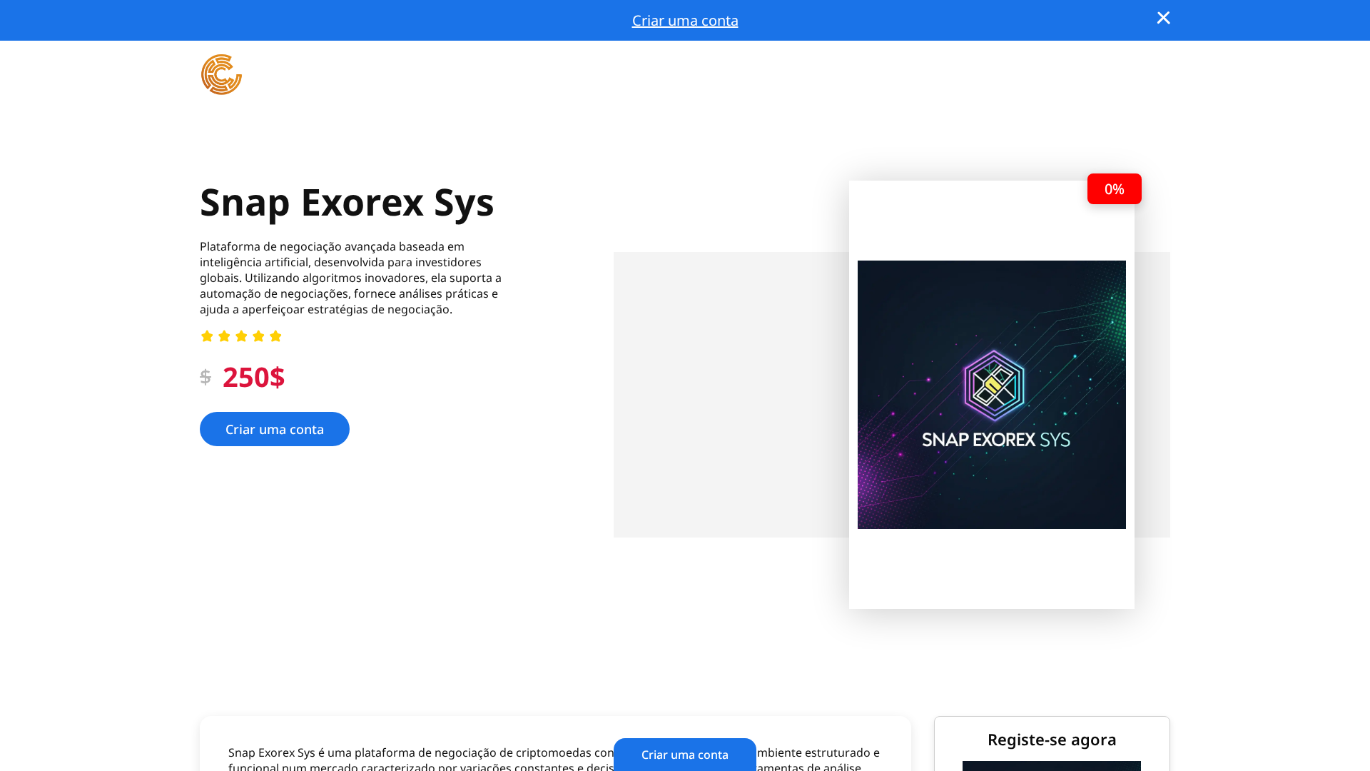 Screenshot of snapexorex-sys.com