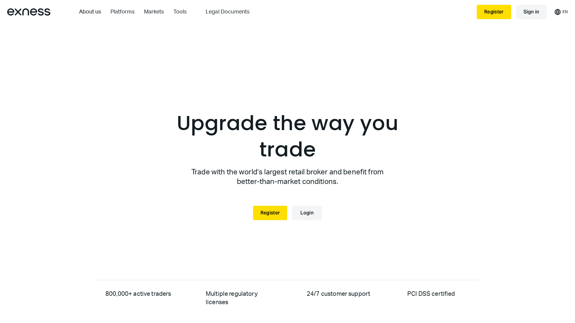 Screenshot of exnexpresstrade.online