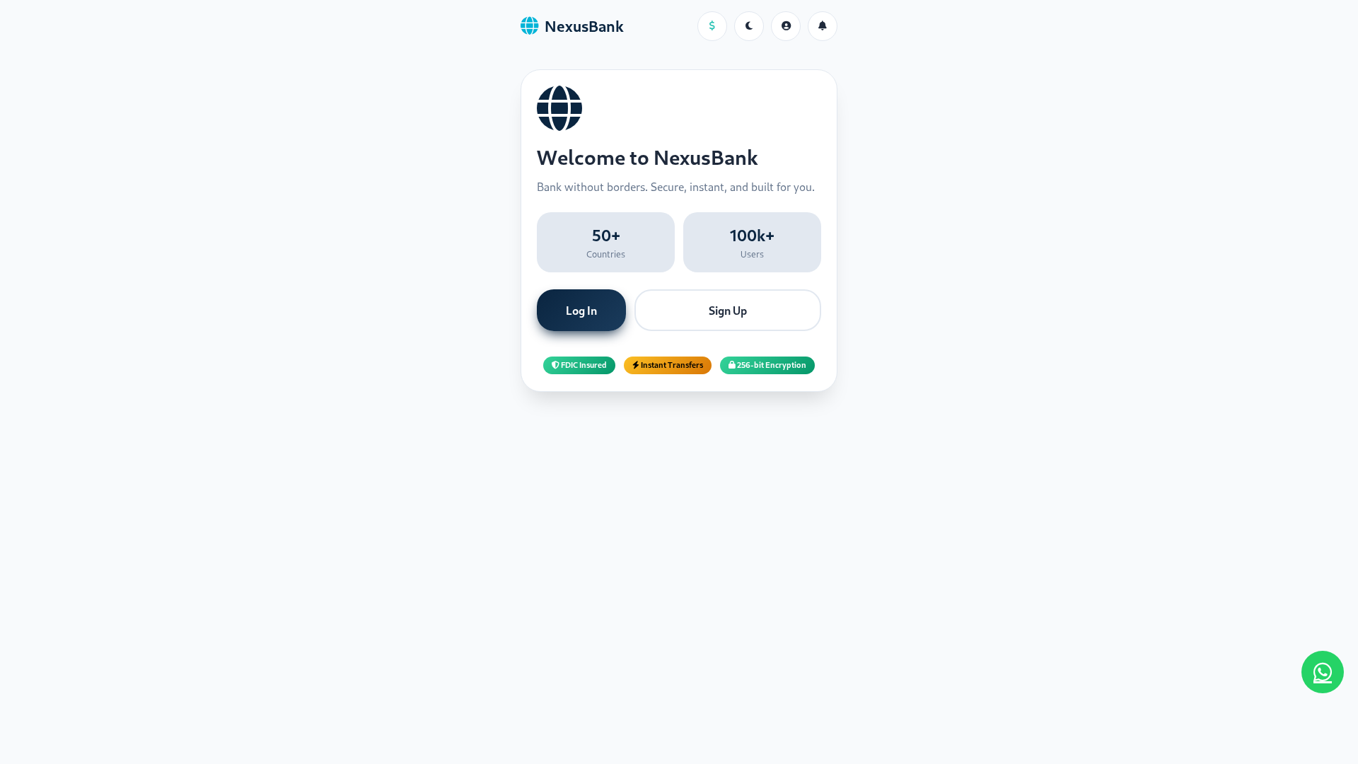Screenshot of nexusbank.click