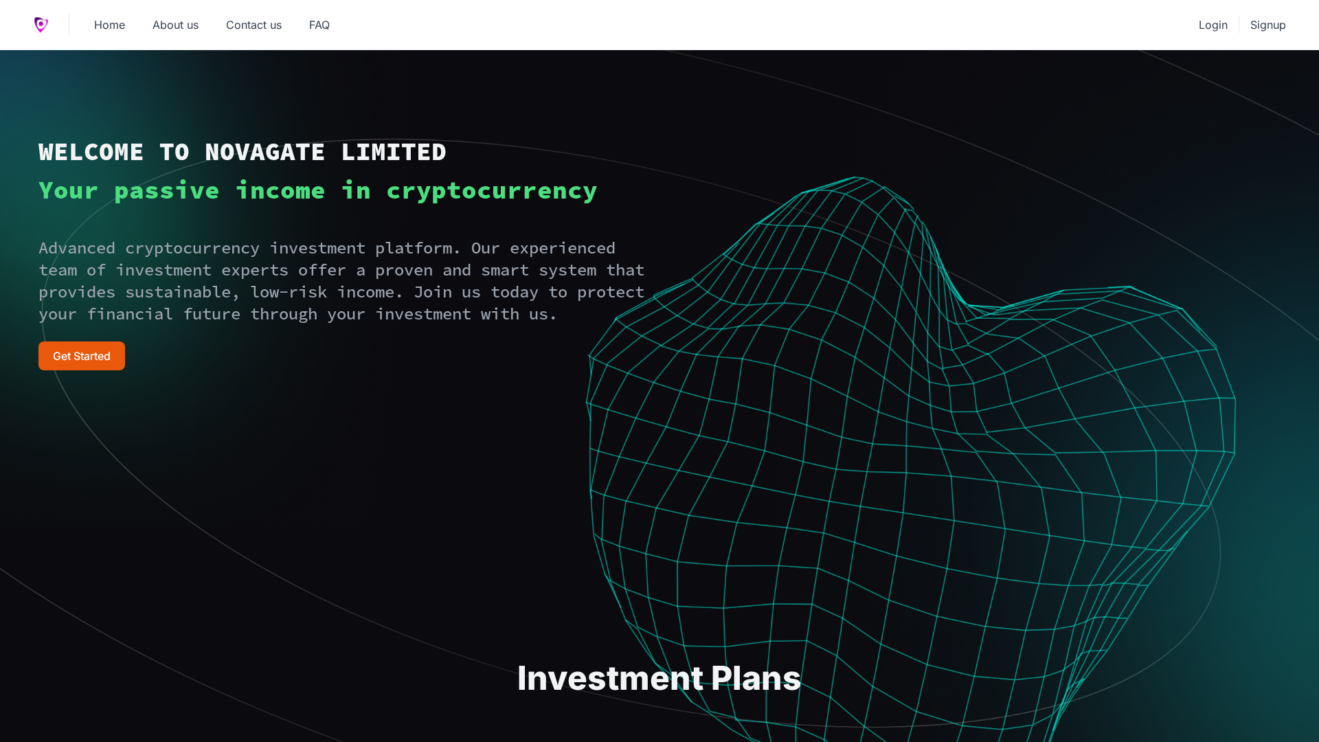 Screenshot of novagate.space