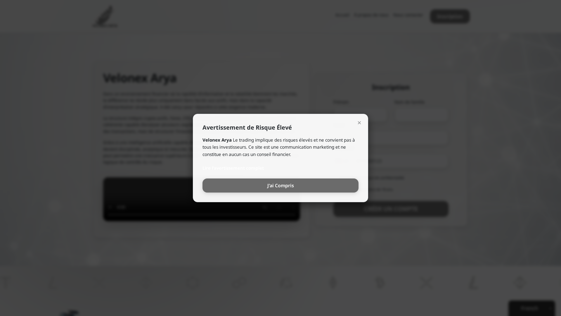 Screenshot of velonexarya.org