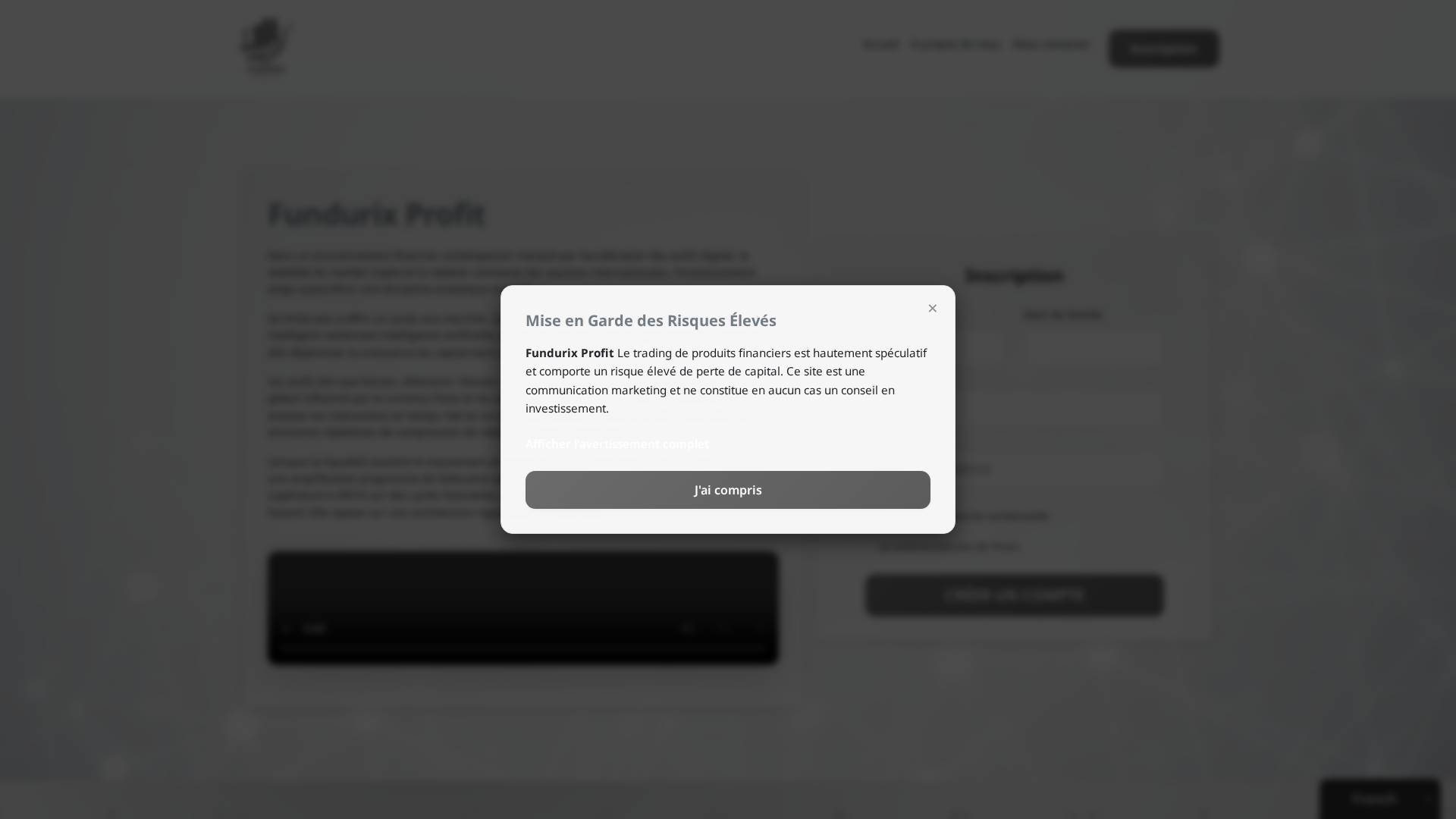 Screenshot of fundurix-profit.org