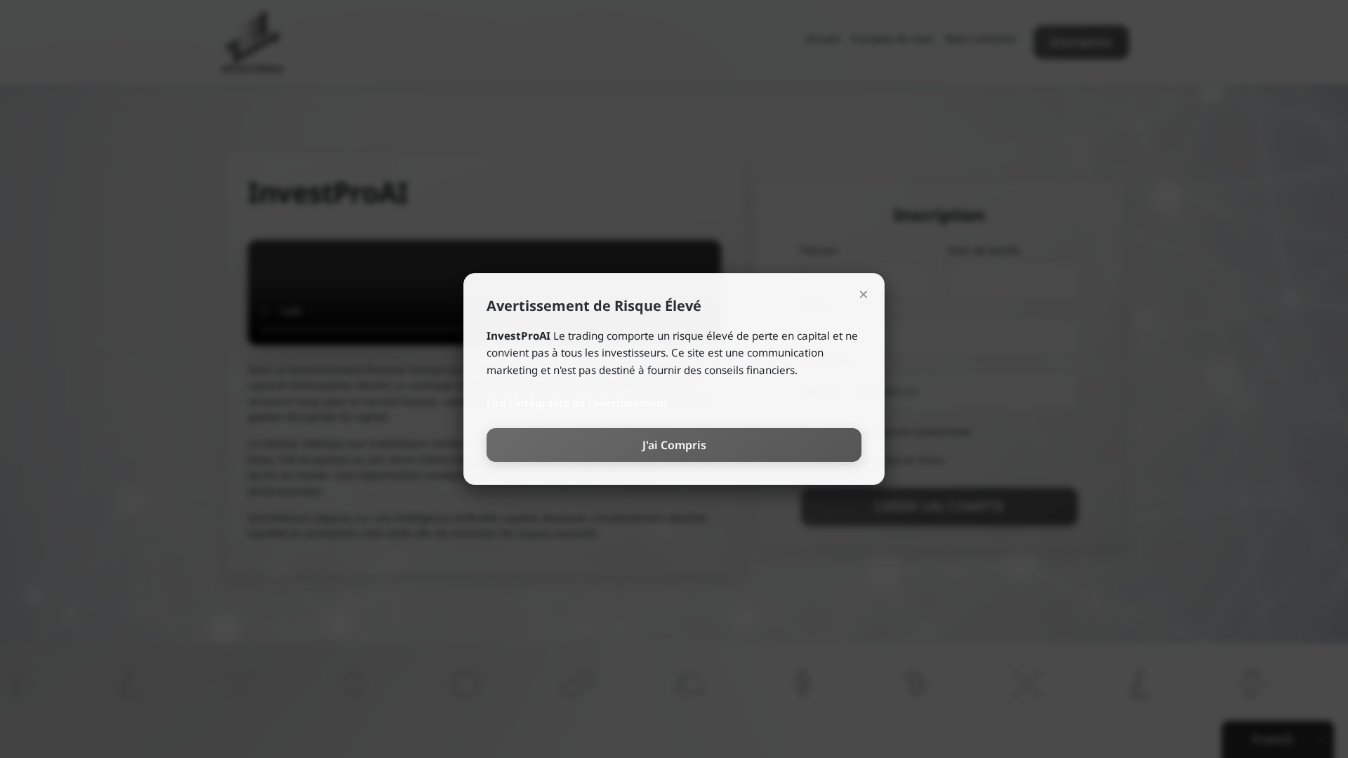 Screenshot of invest-proai.org