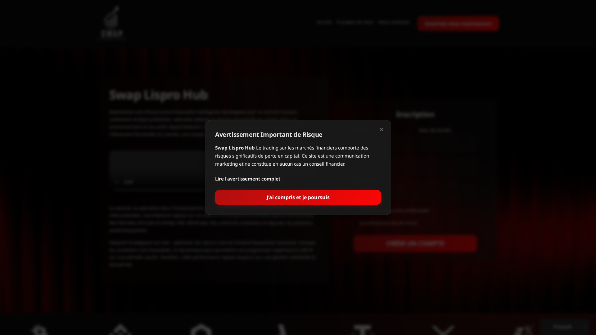 Screenshot of swaplisprohub.org