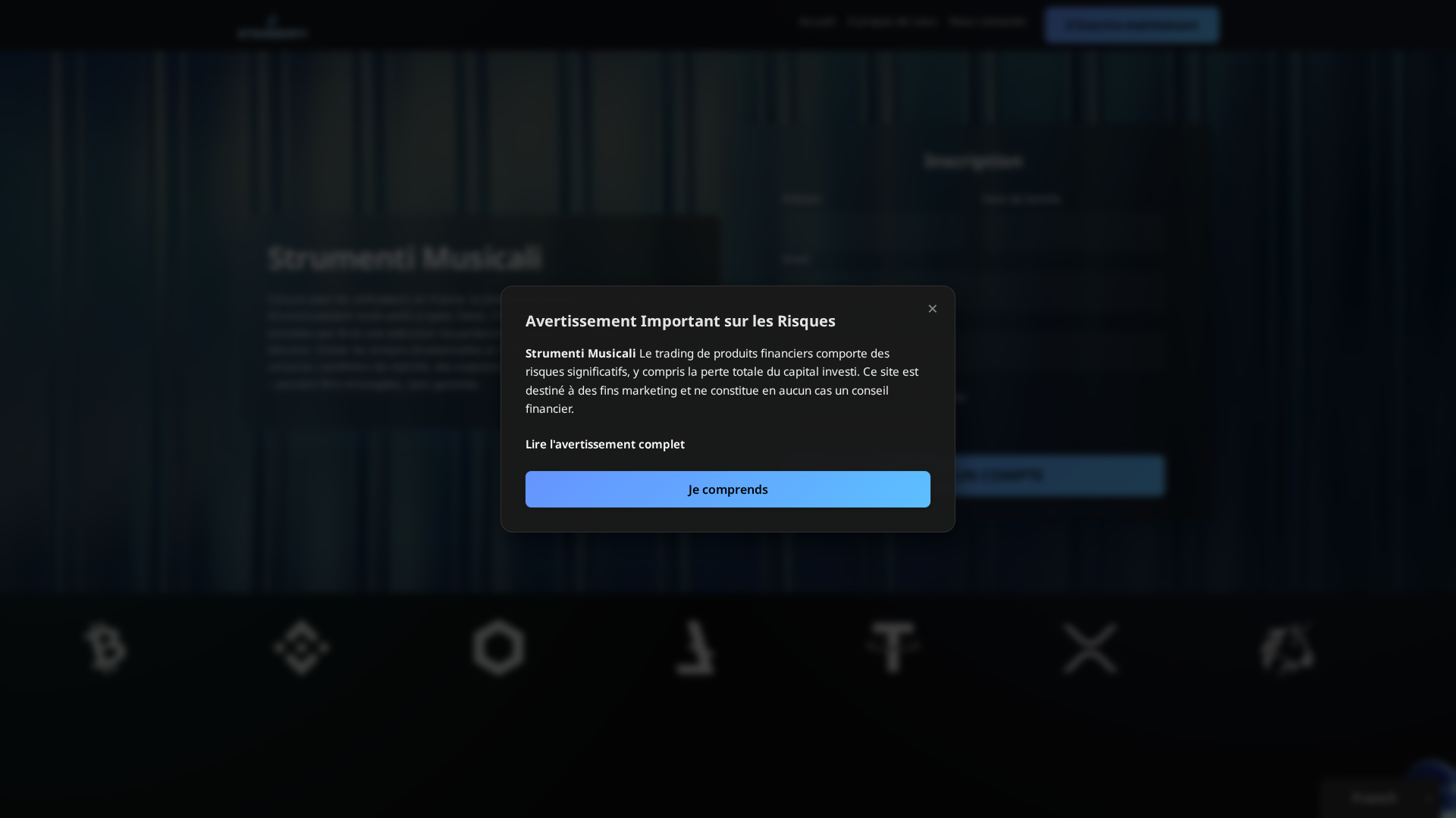 Screenshot of strumenti-musicali-ai.org