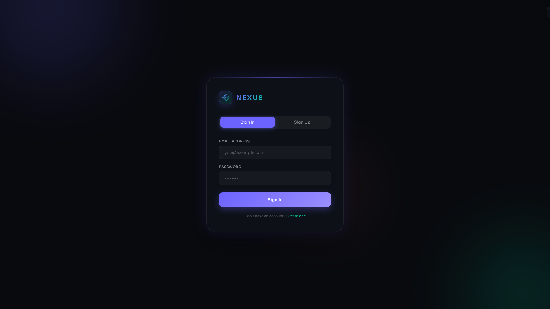 Screenshot of nexus-crypto.org