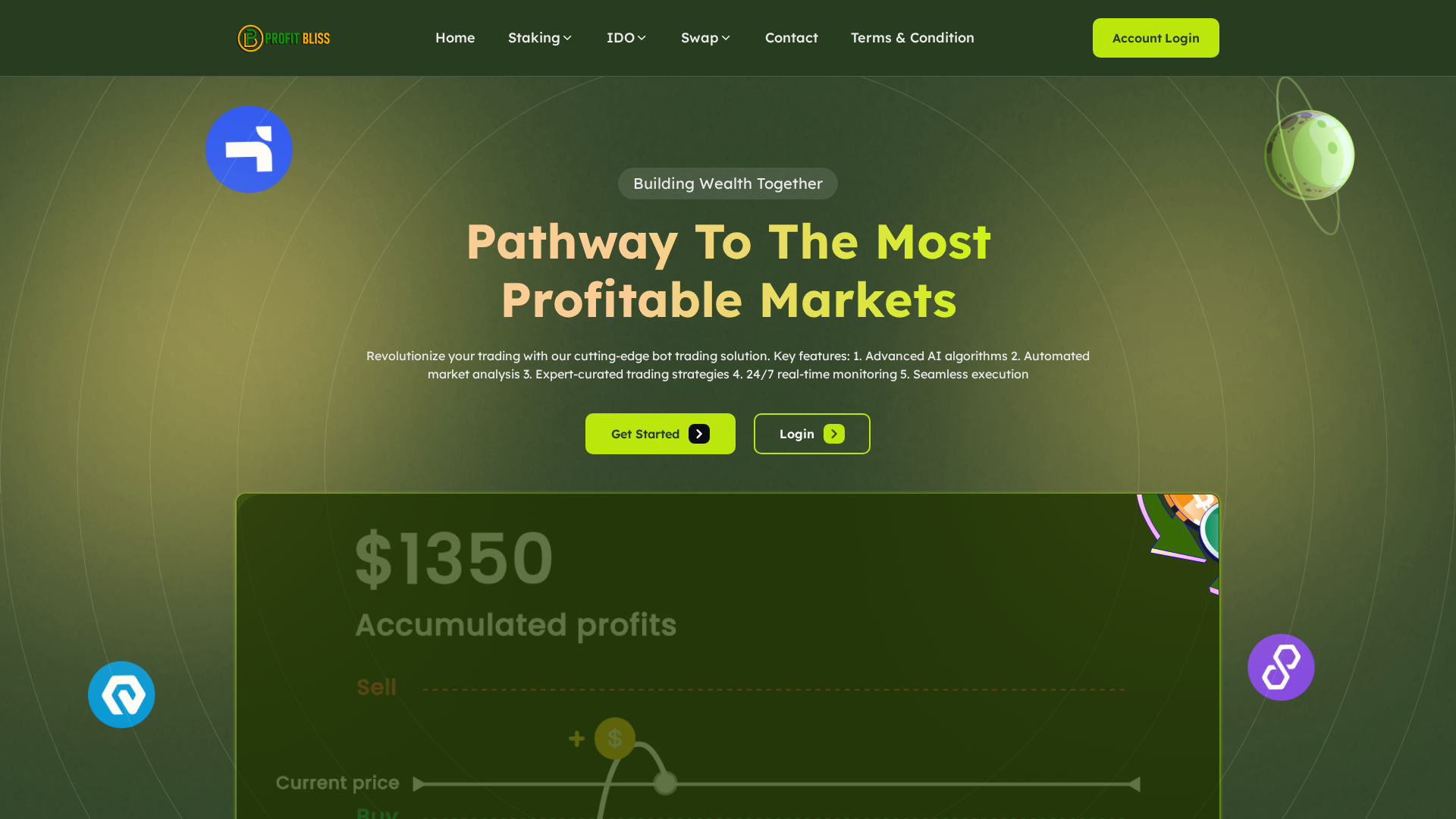 Screenshot of profits-bliss.com