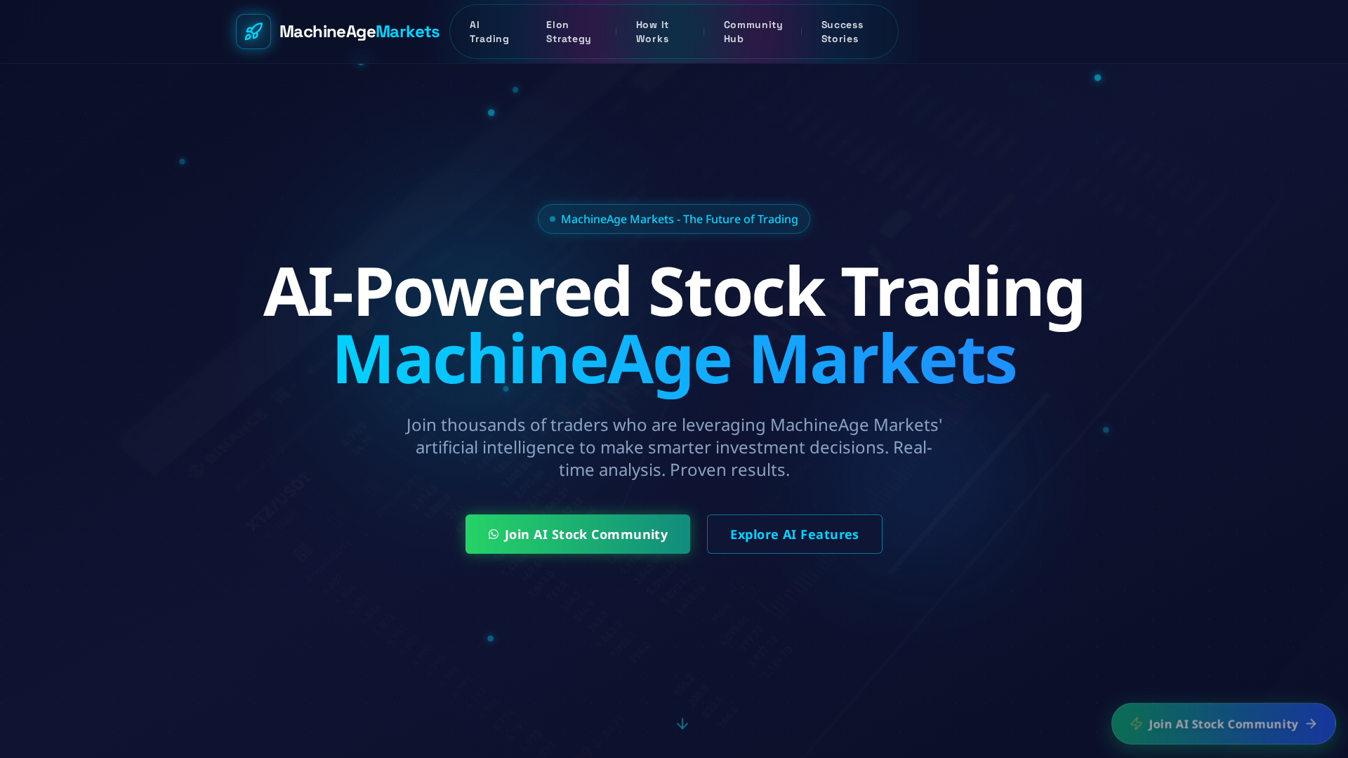 Screenshot of aistockforumh.online