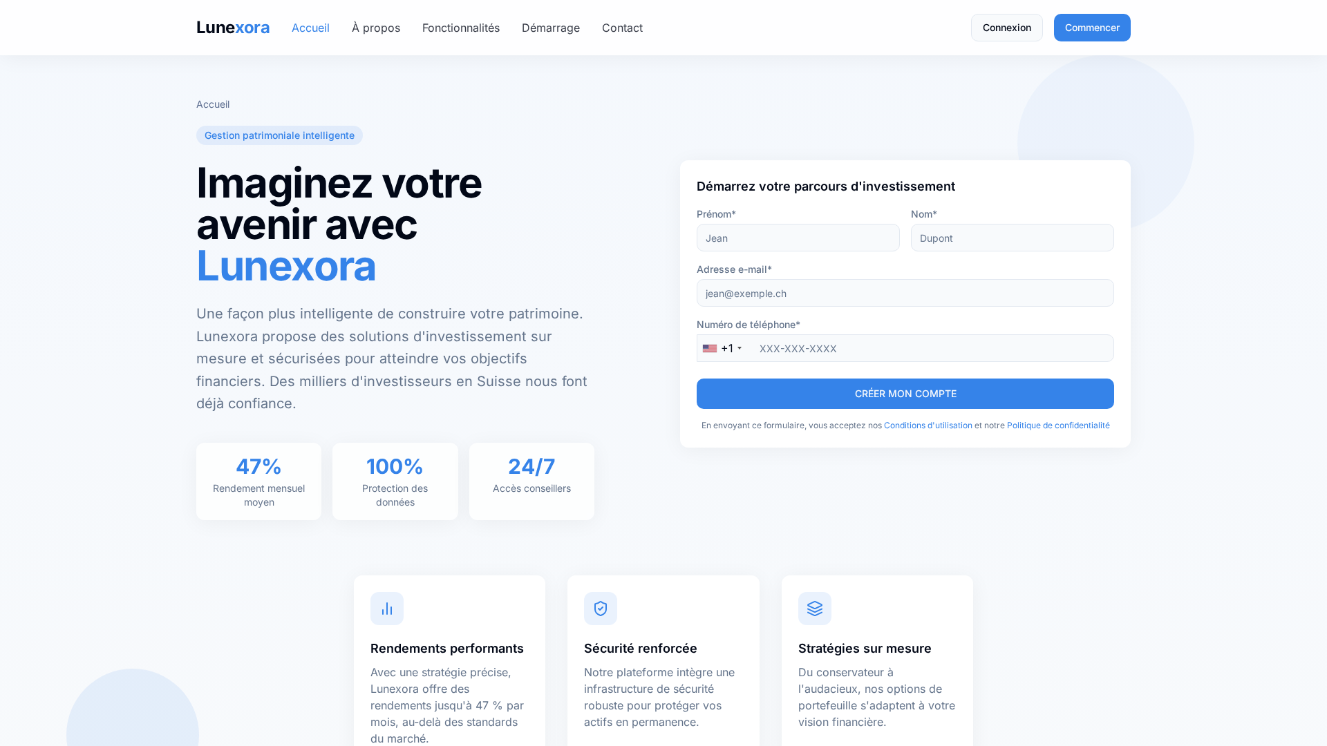 Screenshot of lunexorach.com