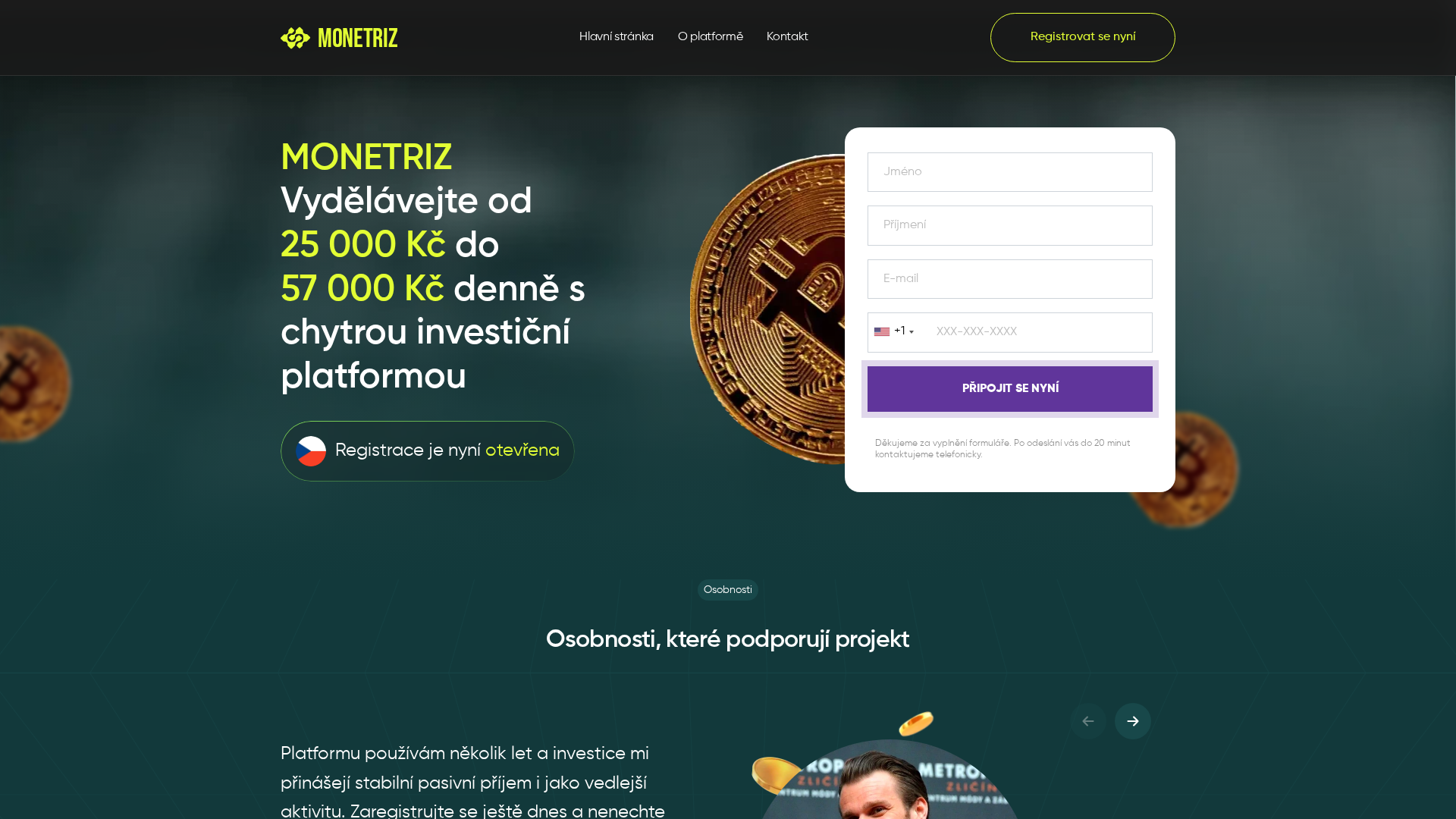 Screenshot of monetriz-ai.com