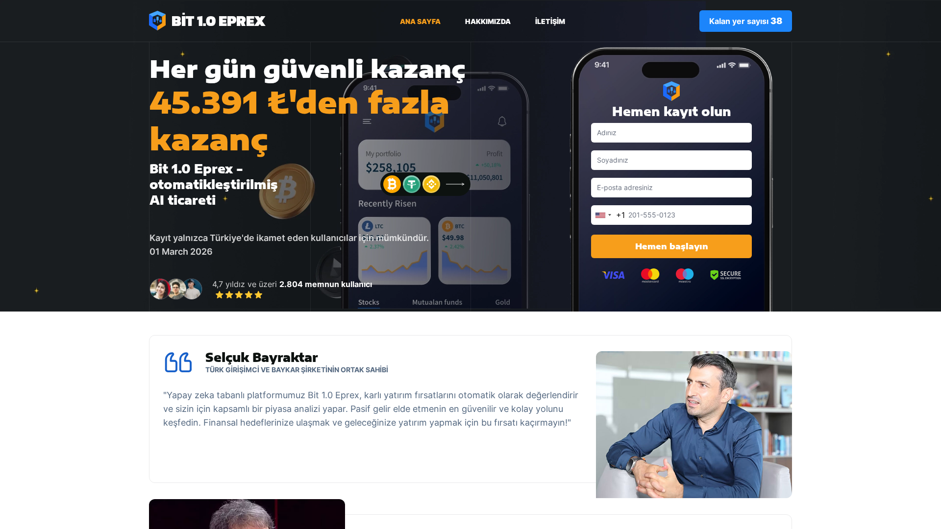 Screenshot of bit-10eprex.com