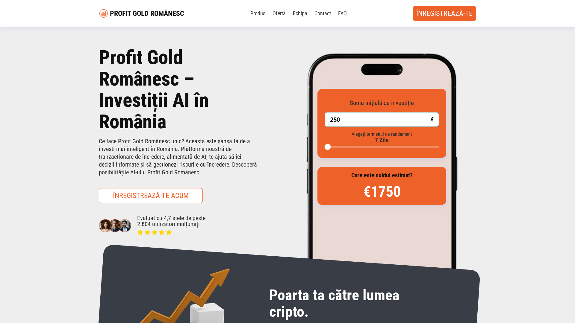 Screenshot of profitgold-romanesc.com