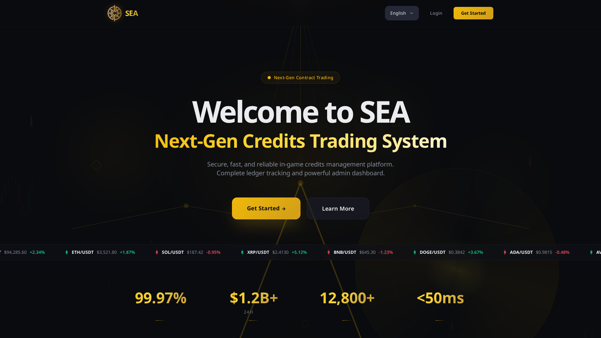 Screenshot of crypto-sea.com