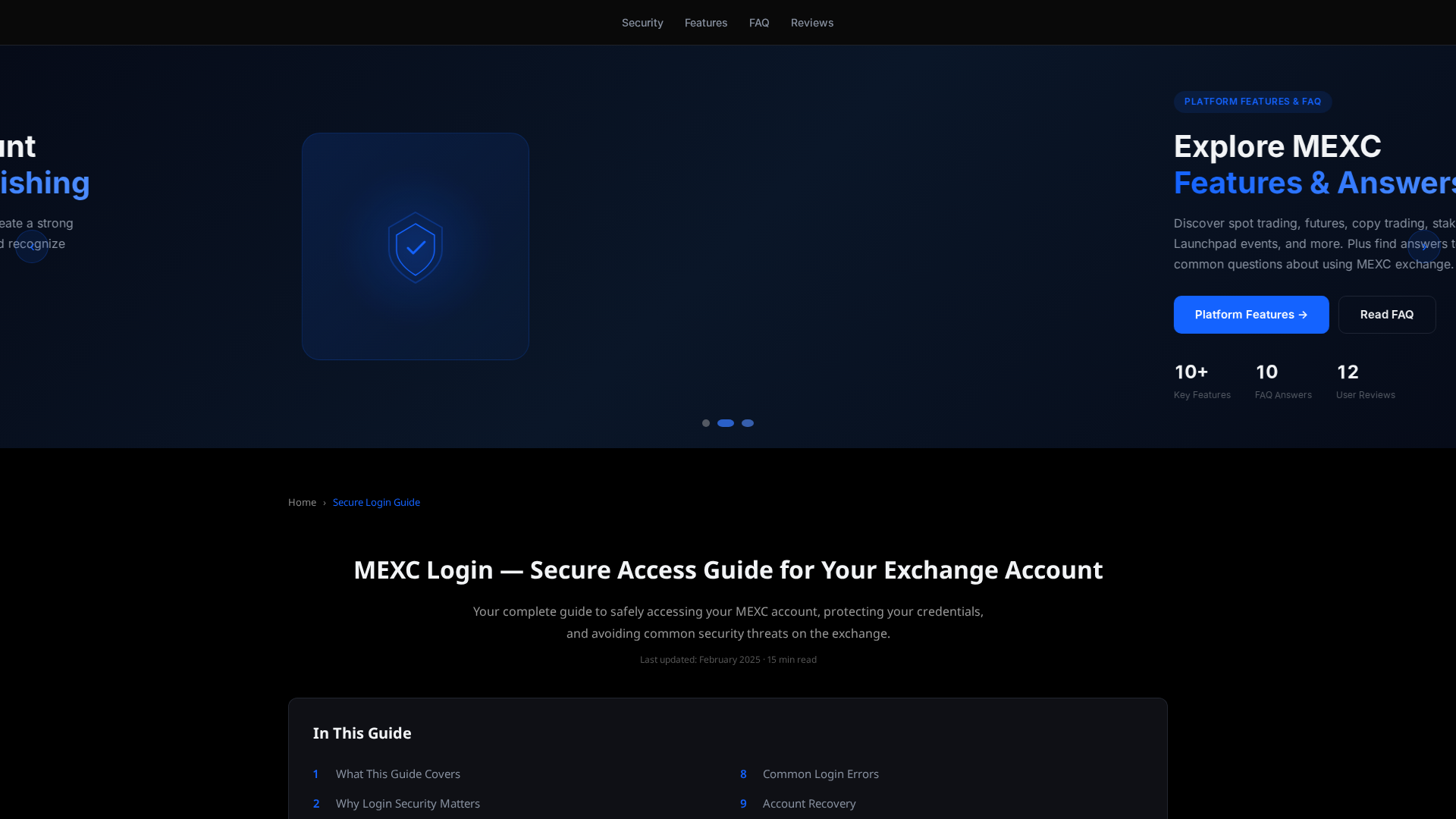 Screenshot of mexc-panel.com