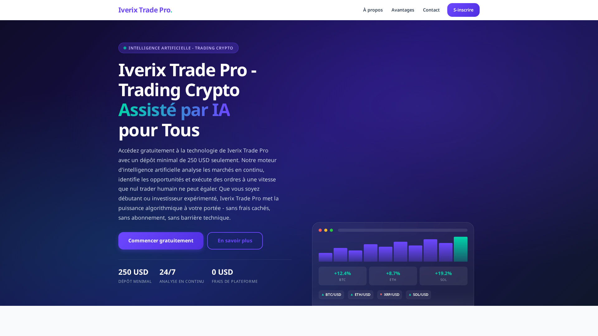 Screenshot of iverixtradepro-official.com