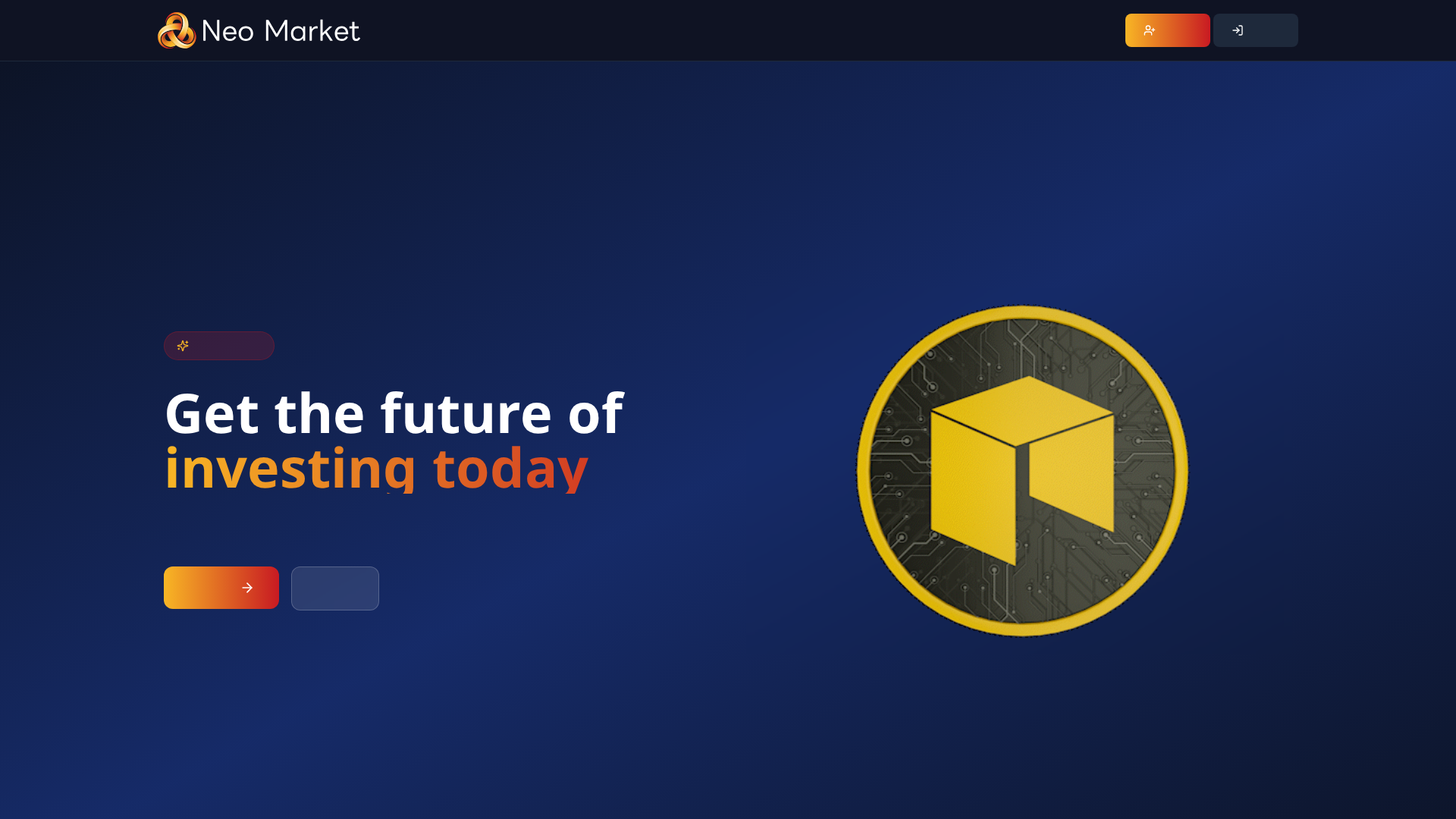 Screenshot of neo-market.net