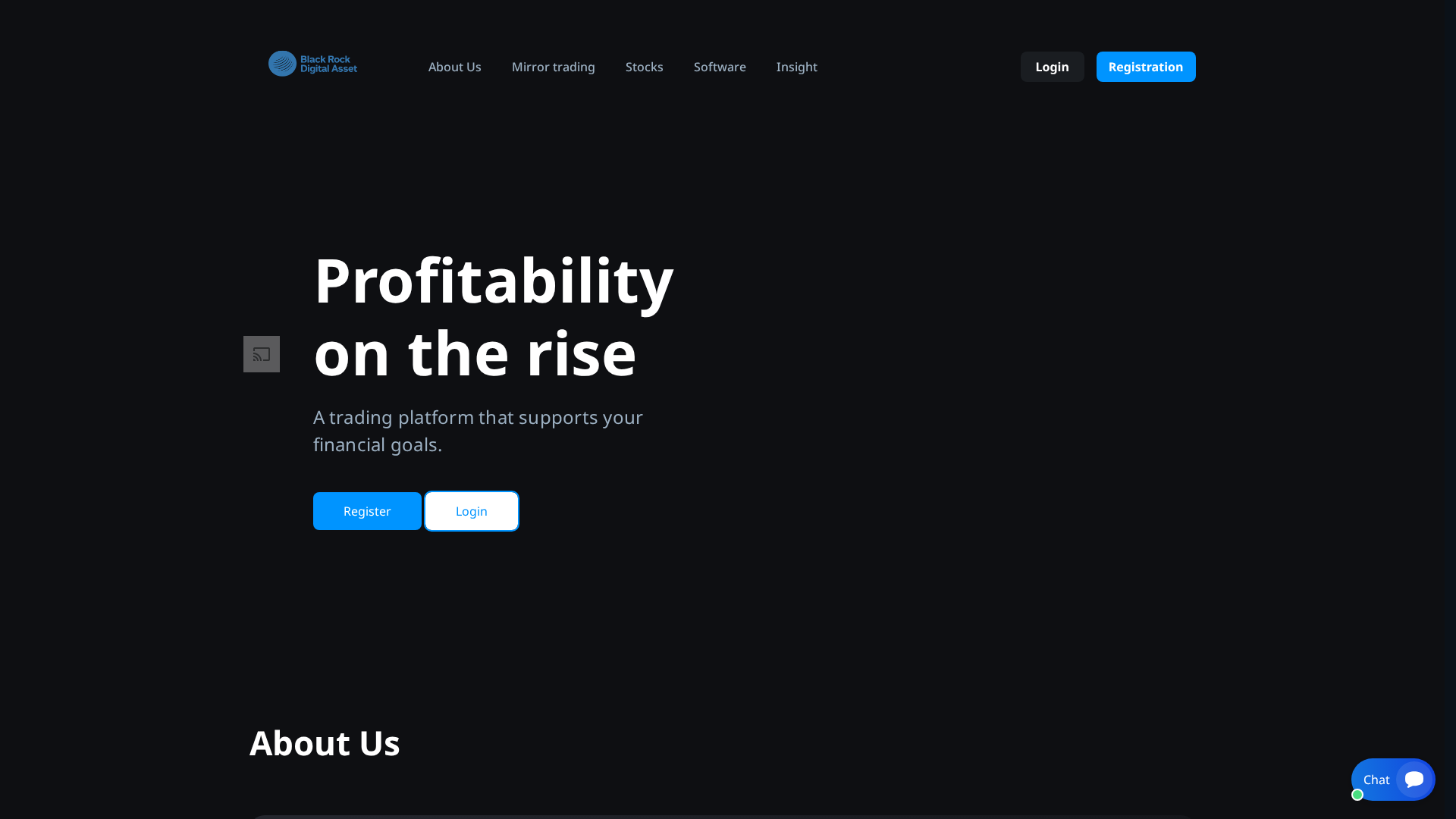 Screenshot of blackrockdigitalasset.com