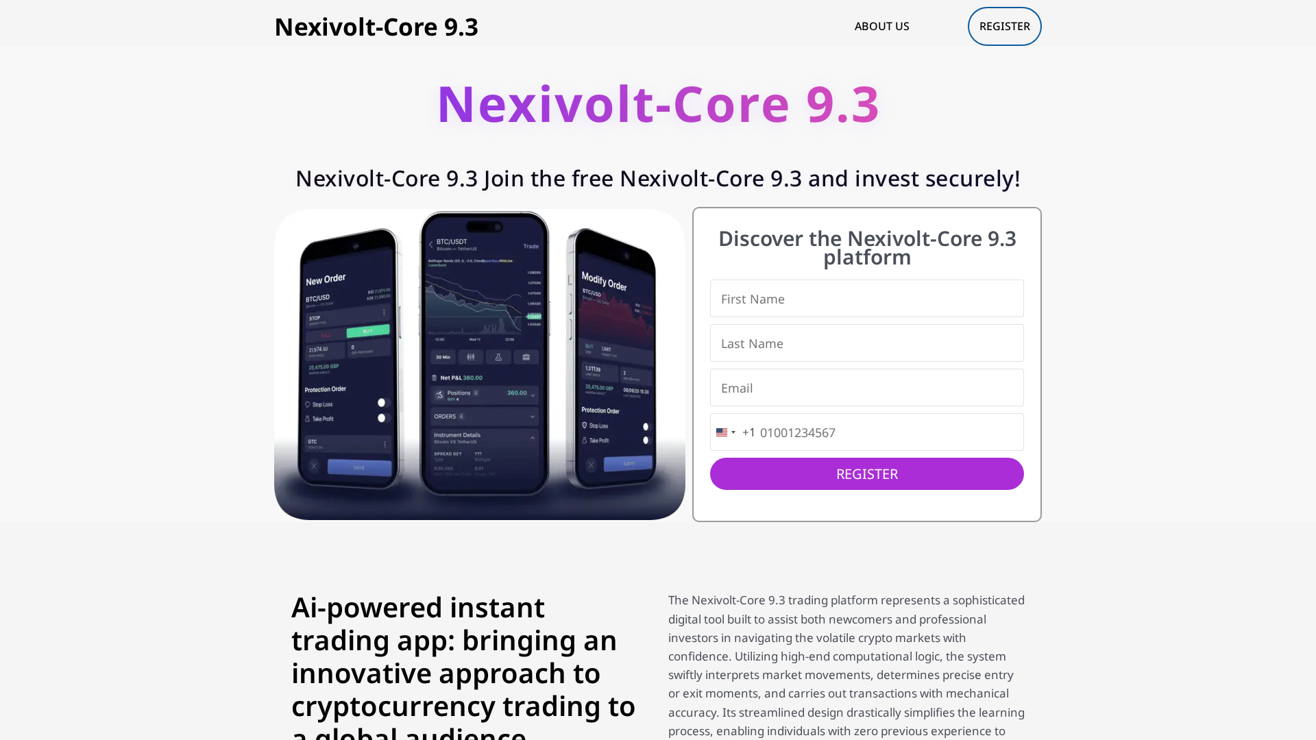 Screenshot of nexivoltcore93.com