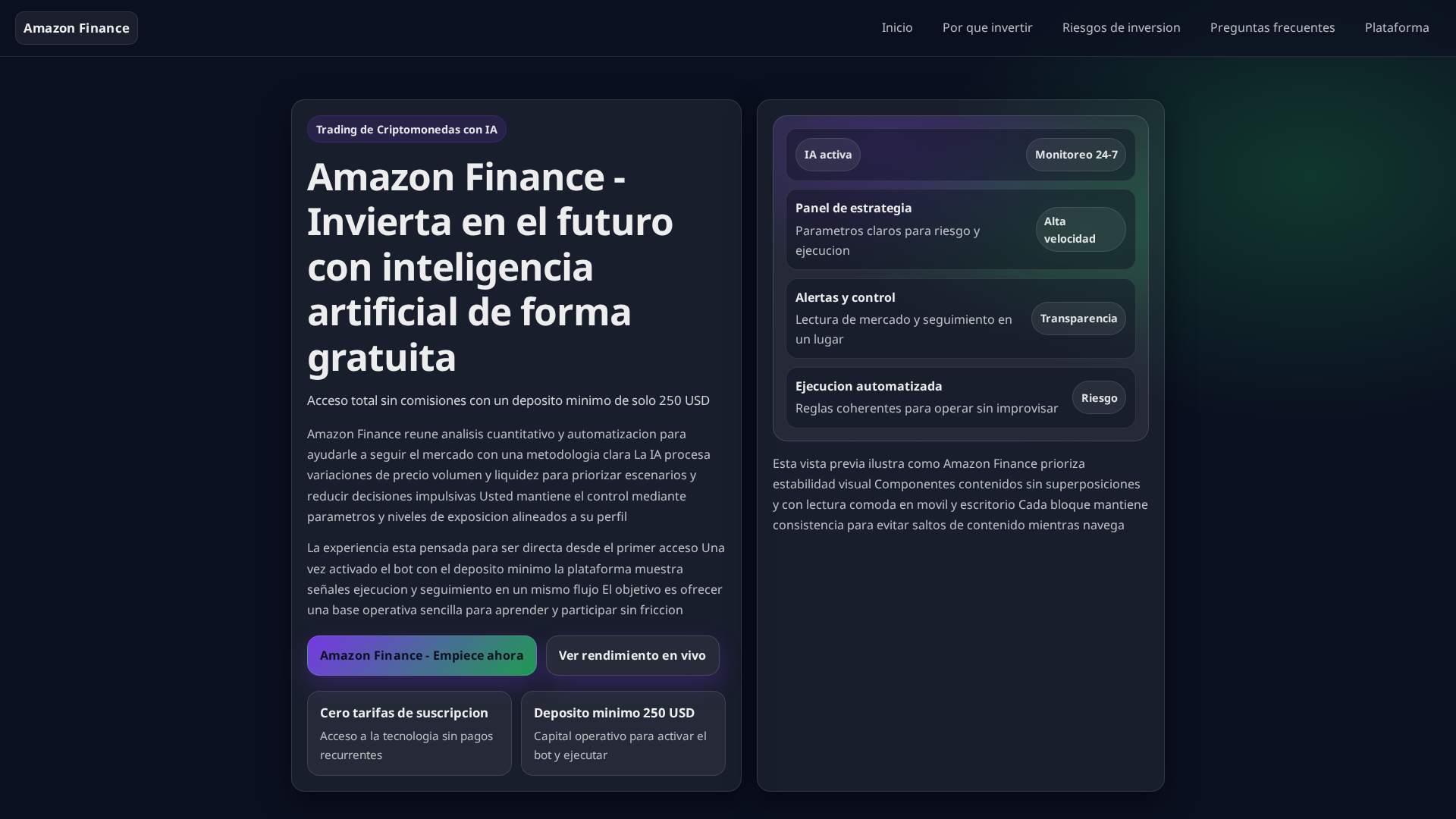 Screenshot of amazonfinance-pro.com