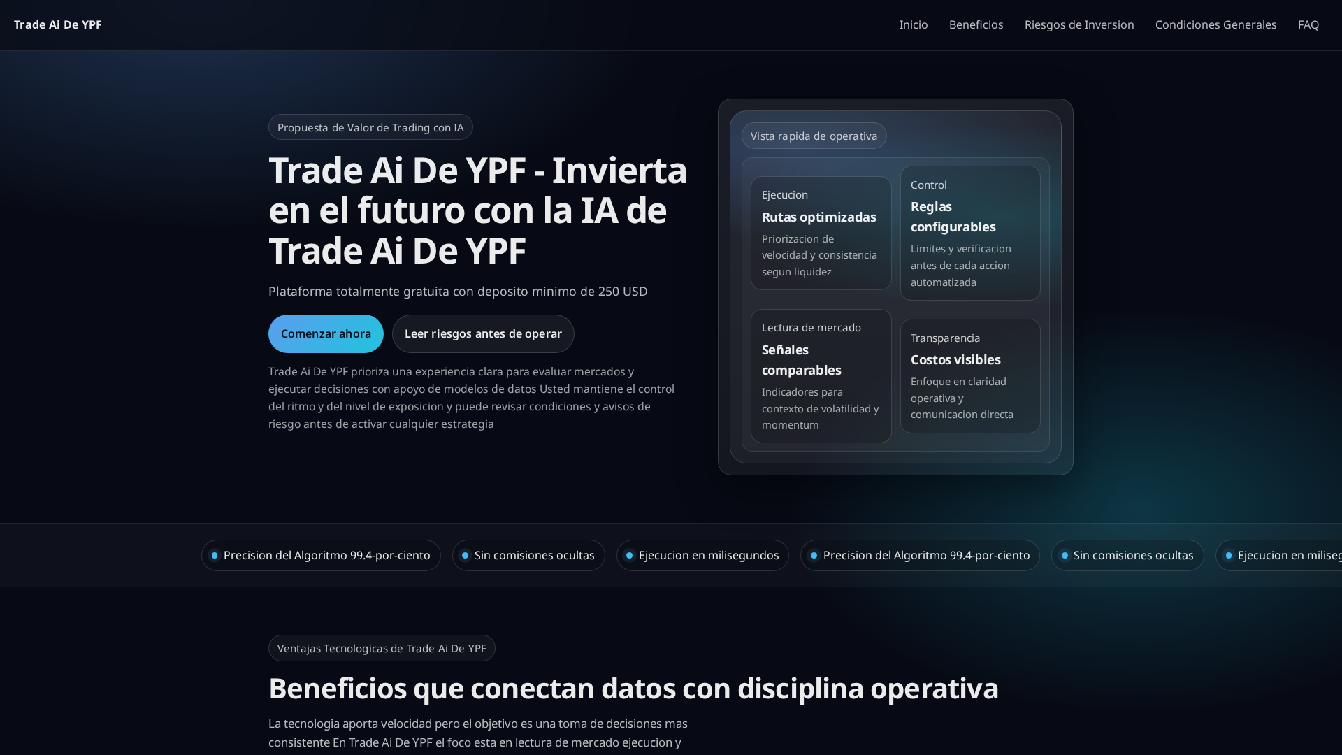 Screenshot of tradeaideypf-official.com