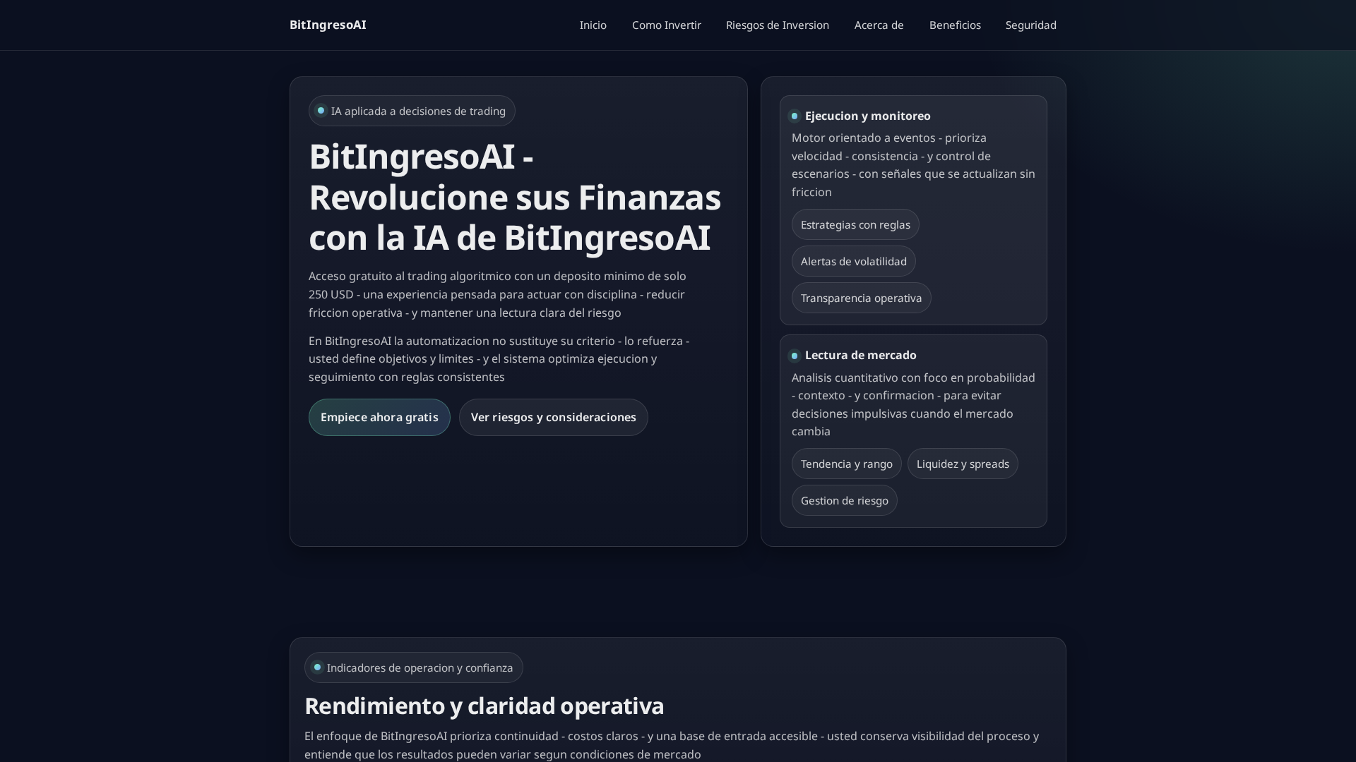 Screenshot of bitingresoai-official.com