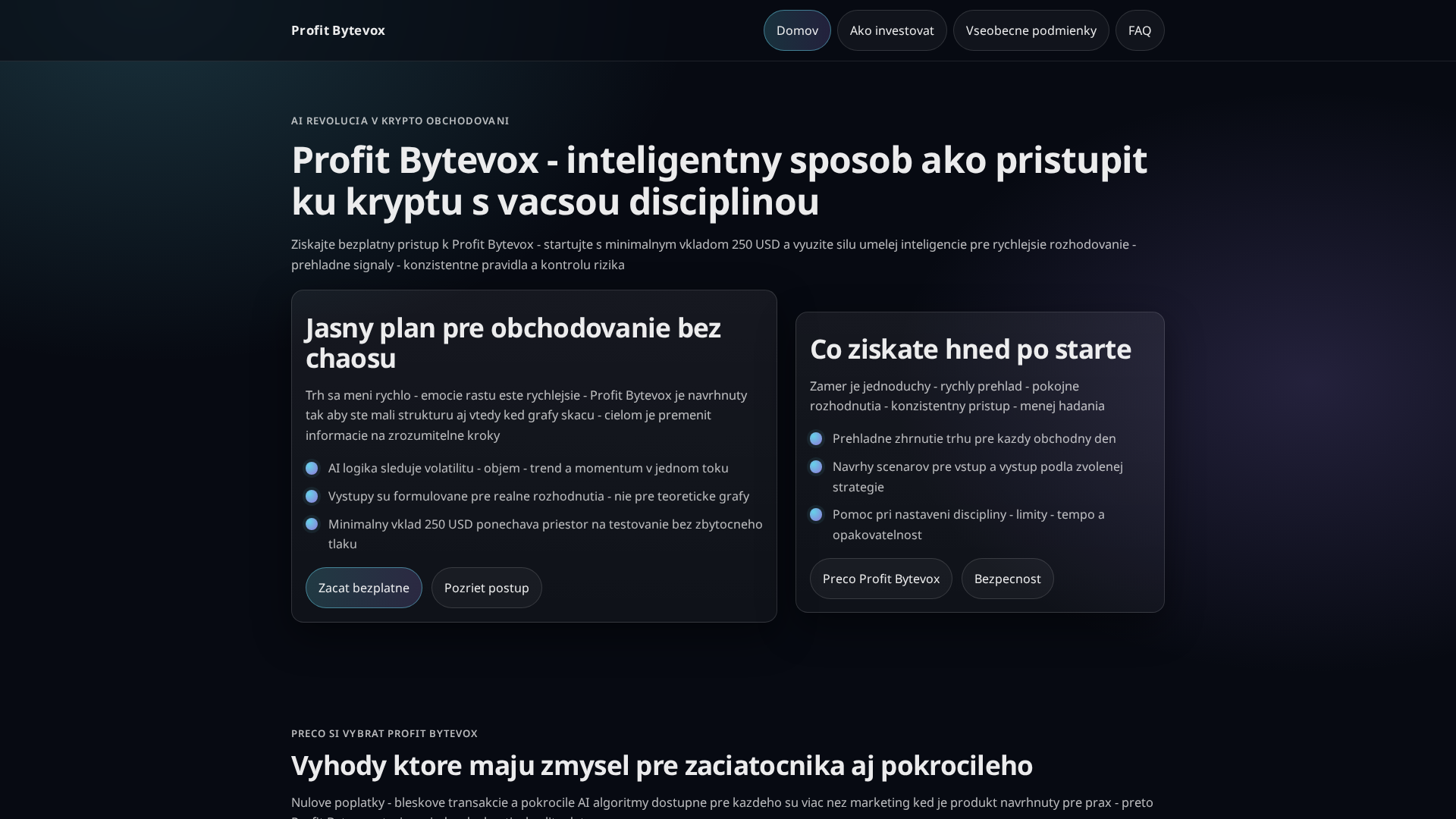 Screenshot of profitbytevox-official.com