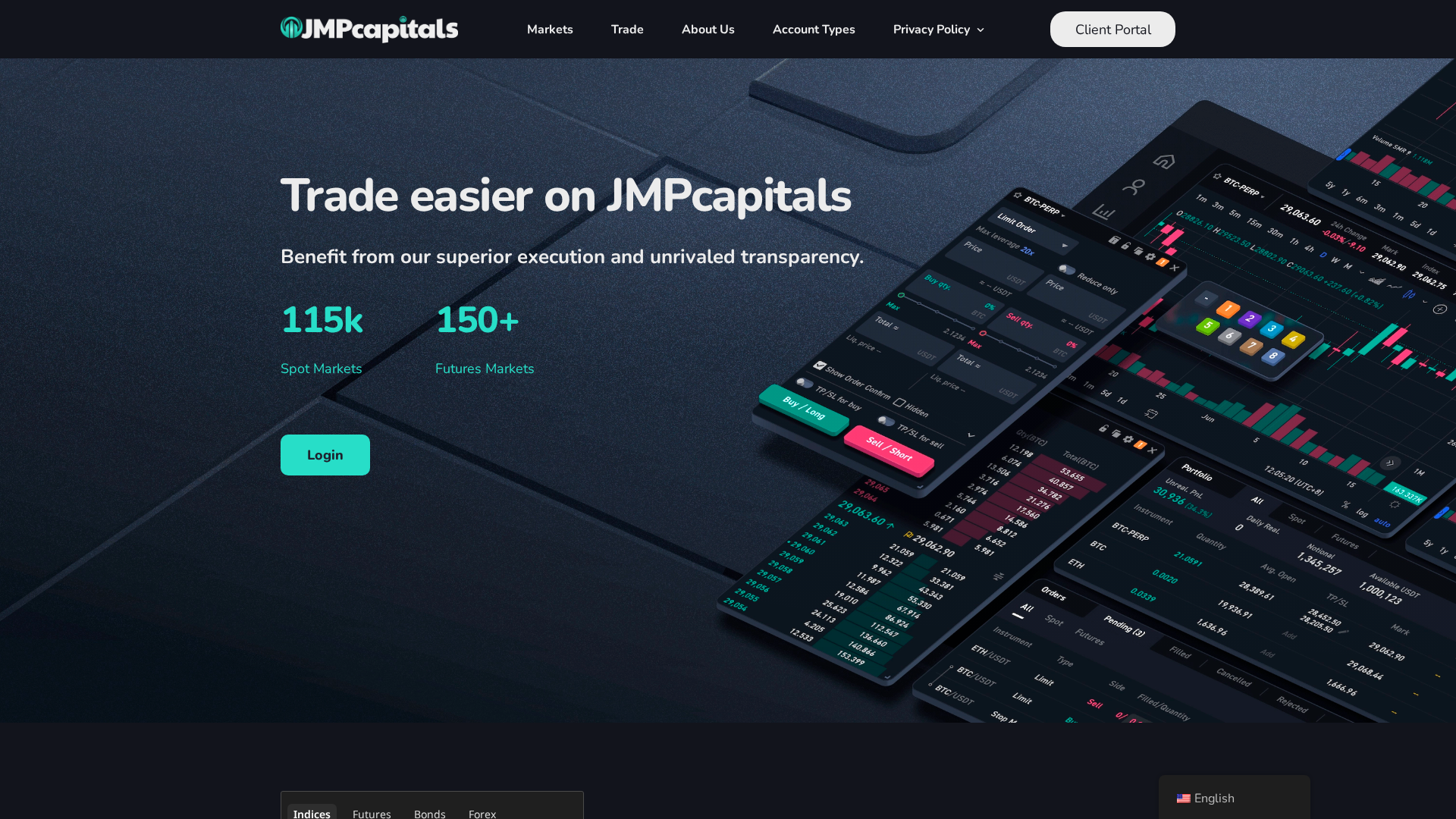 Screenshot of jmpcapitalsgroup.com