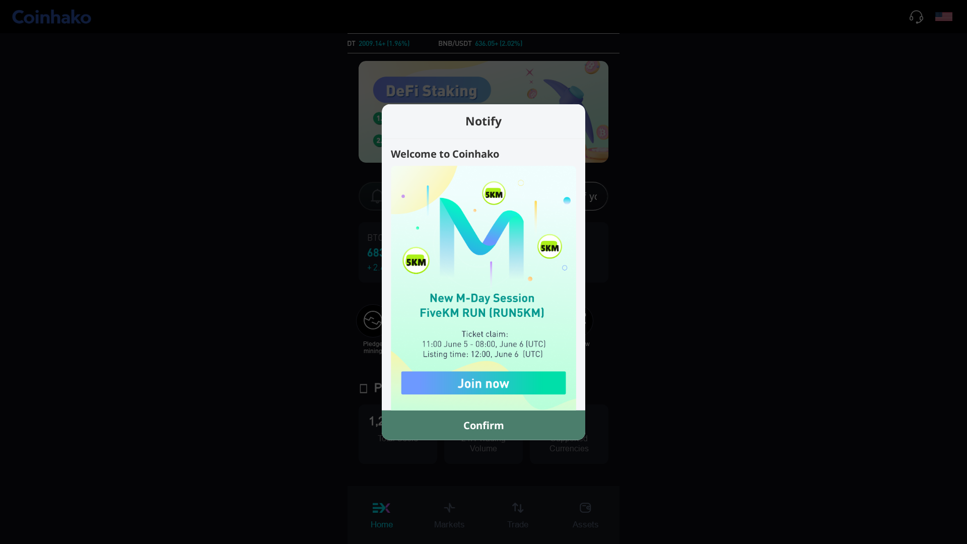Screenshot of coinhakox.org