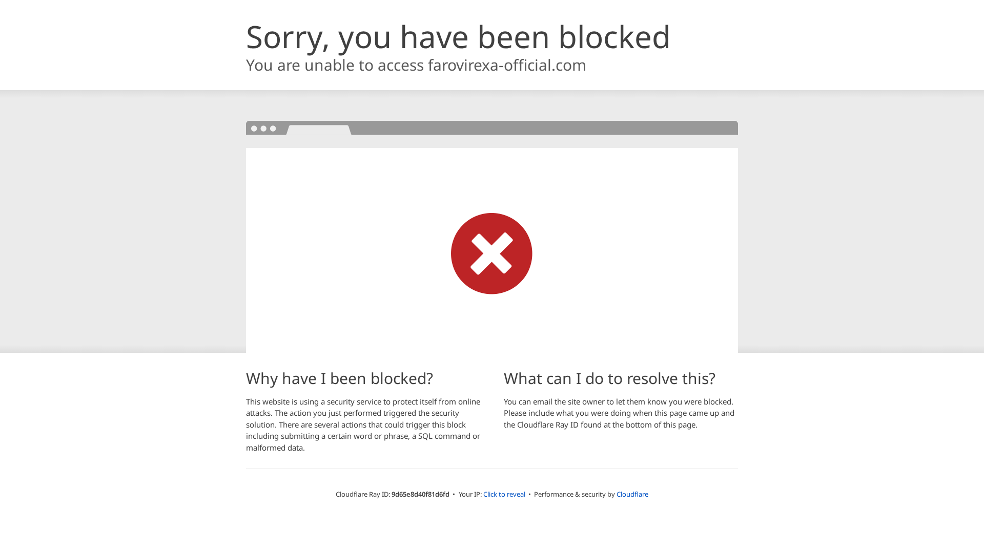 Screenshot of farovirexa-official.com