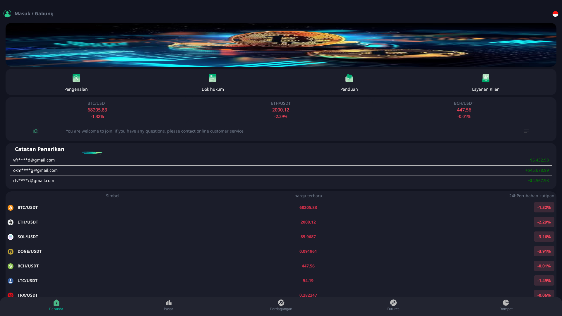 Screenshot of idnbtc.lol